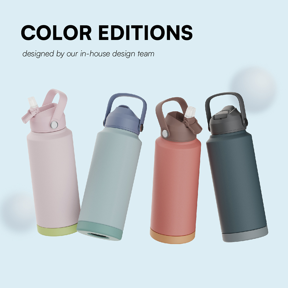 Ceramic Lining Double Wall Insulated Water Bottles