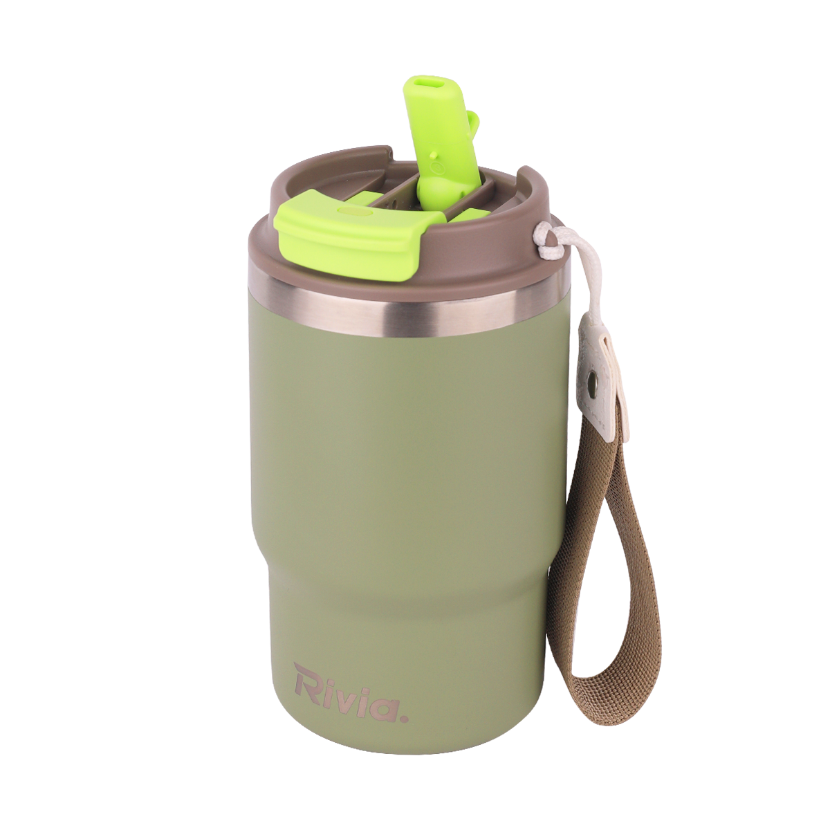 2024 New product 16oz leakproof double wall stainless steel vacuum insulated coffee travel tumbler with 2 in 1 lid