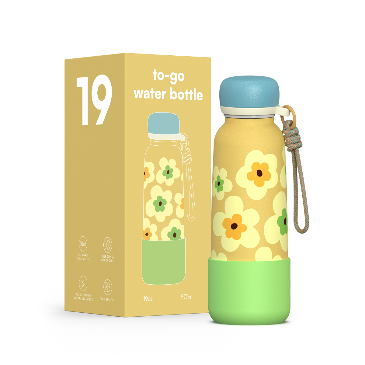 water bottle new to-go water bottle