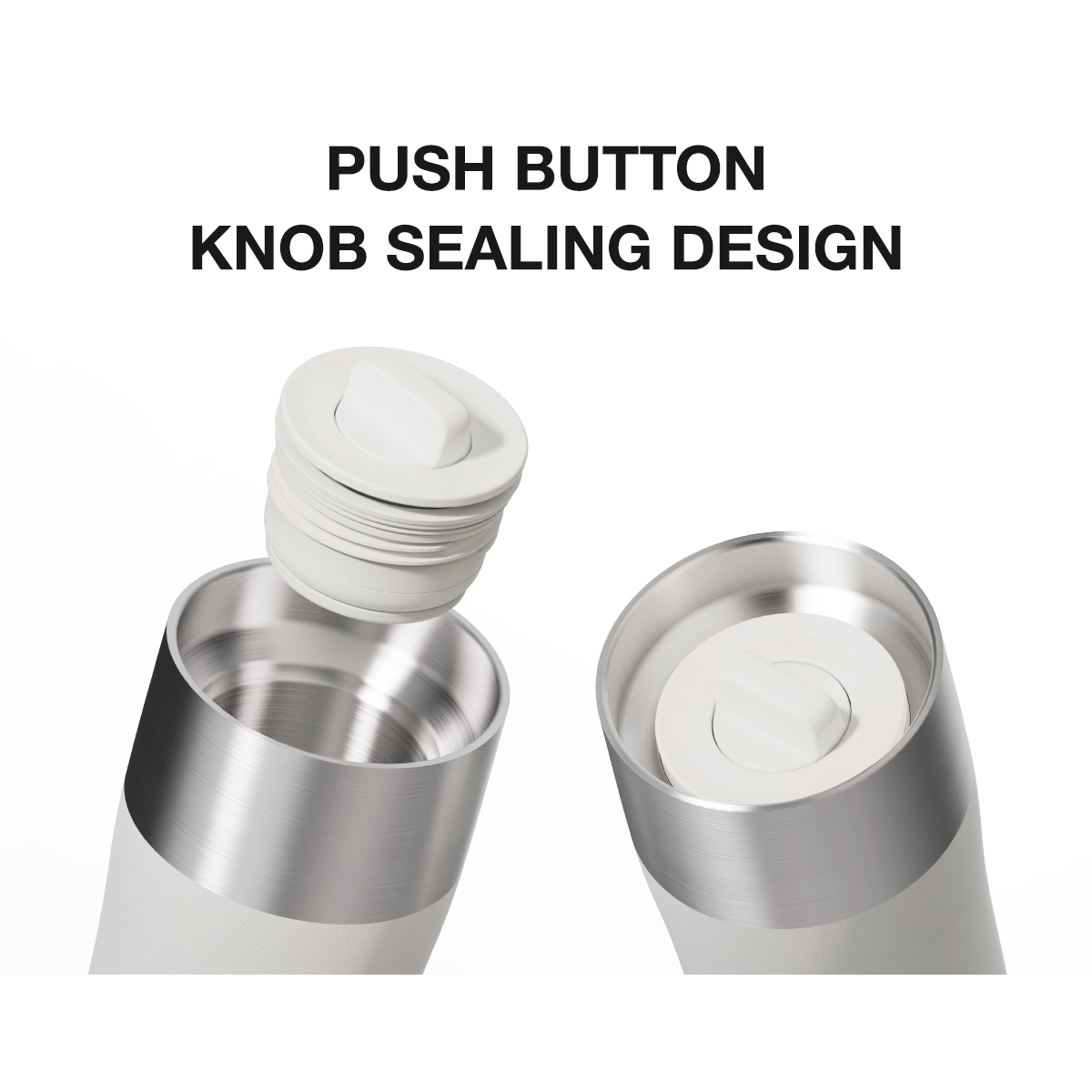  Coffee mug BPA-free Push-button coffee mug Completely sealed design Vacuum Insulated Mug for Coffee insulated water bottle manufacturer