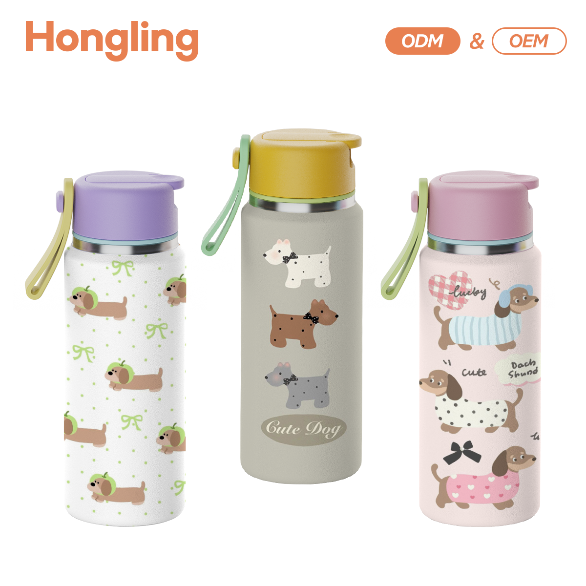 pocket Water Bottle 6/9/12/16oz Custom wholesale water bottle Stainless steel tumbler manufacturer sports outdoor water bottle 