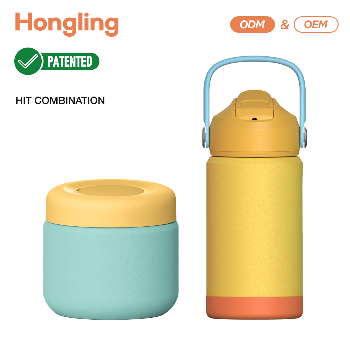 stainless steel insulated water bottle and food jar Custom wholesale Thermos cup factory Water bottle manufacturer same as Yeti Thermos cup