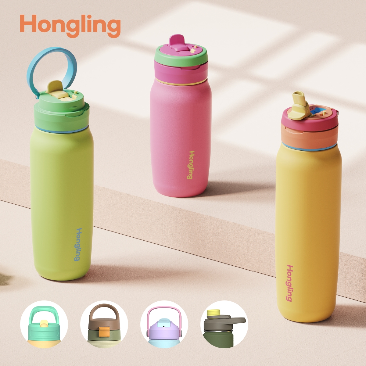wholesale water bottle Vacuum Insulated Stainless Steel Water Bottle 2025 Hot Selling Durable Tumbler Flask Mug Cup