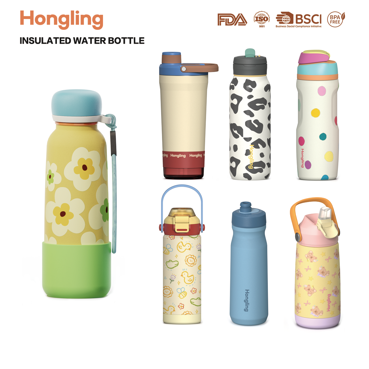 Wholesale Hot Selling Insulated Stainless Steel Vacuum Tumbler Flask Mug Vacuum Flask High Quality Water Bottle Manufacturer Thermos 