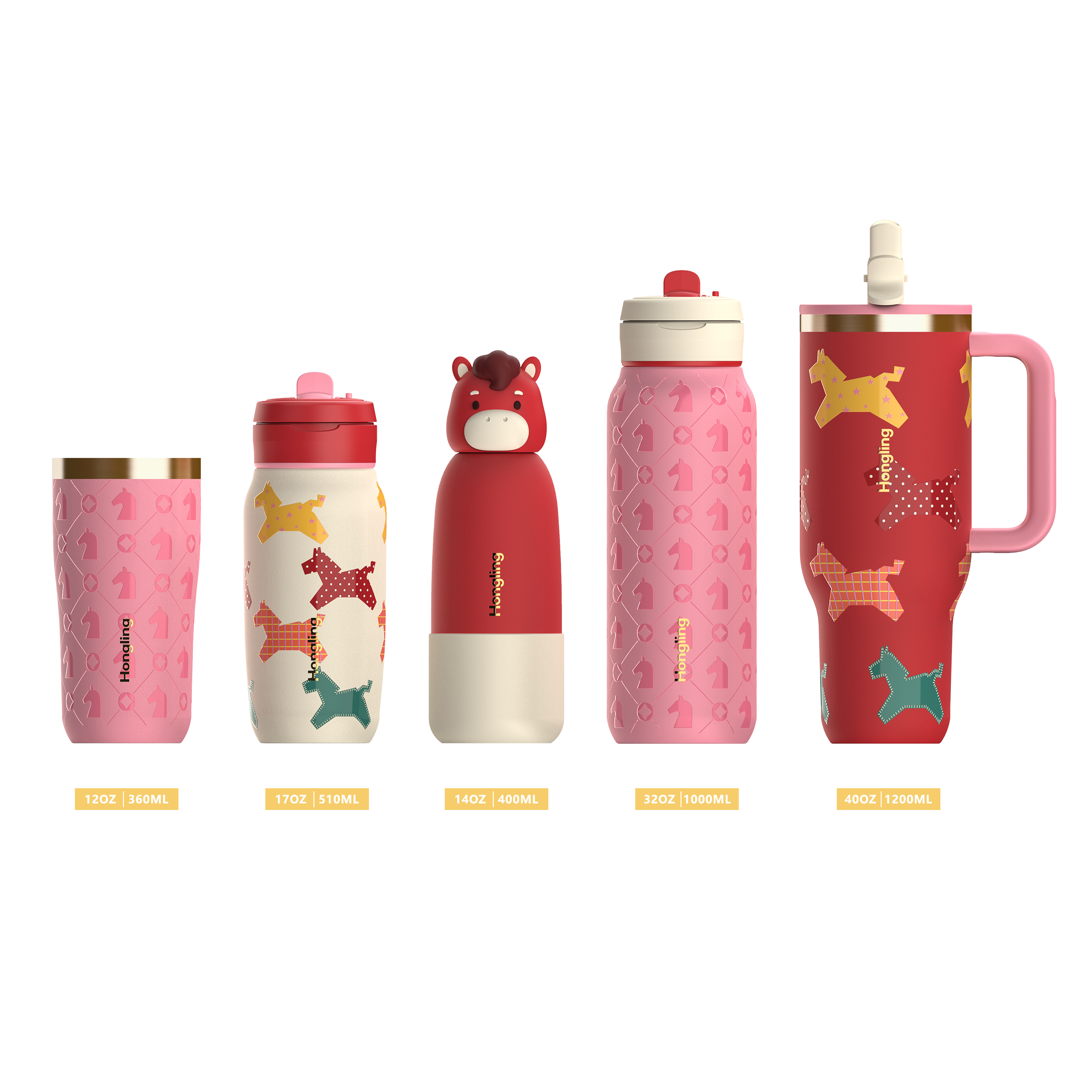 Water Bottle Cartoon Elephant Design Insulated Stainless Steel Vacuum Tumbler Suitable for Children Bpa Free Water Bottle water bottle manufacturer