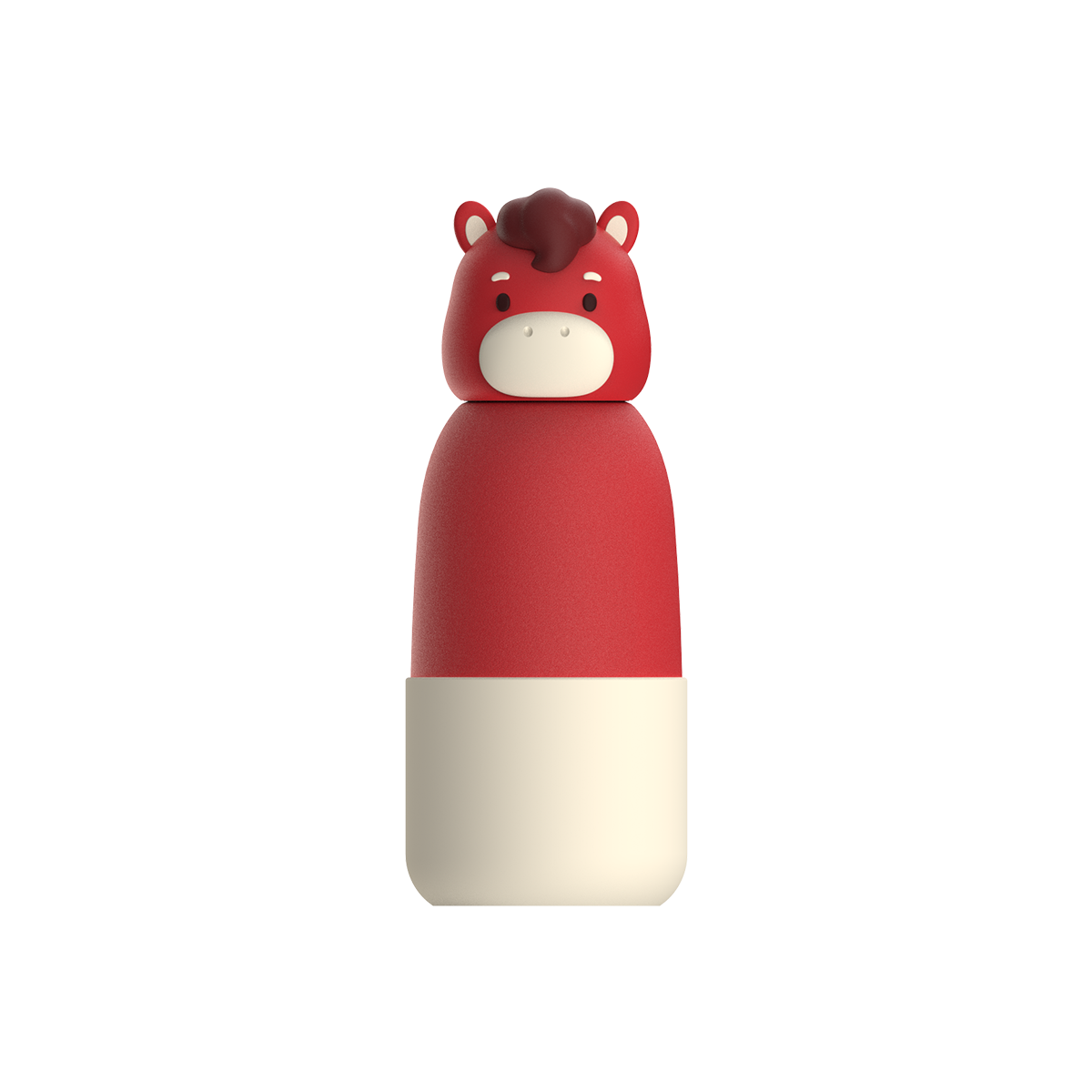 Water Bottle Manufacturer Reusable Kids Water Bottle Vacuum Tumbler Insulated Stainless Steel Children School Fun Bottles with Soft Animal Shape Lid