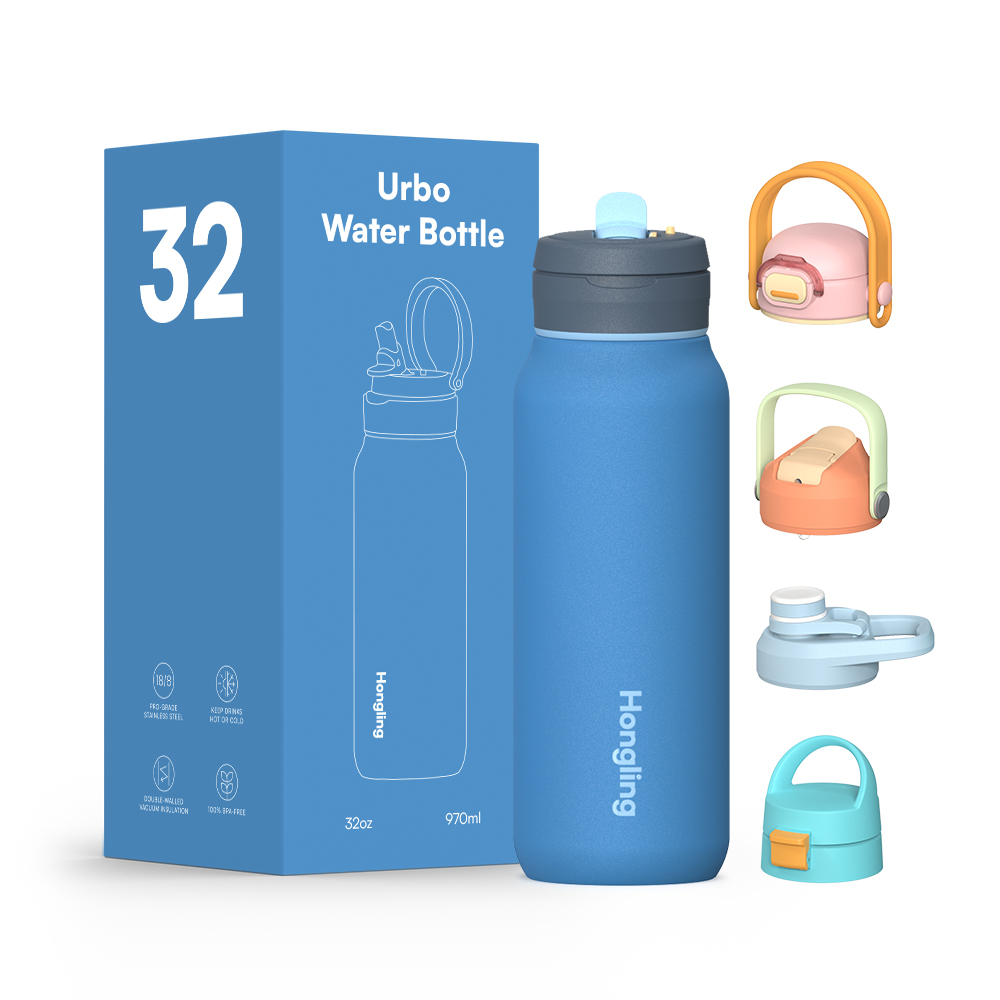 wholesale water bottle Vacuum Insulated Stainless Steel Water Bottle 2025 Hot Selling Durable Tumbler Flask Mug Cup