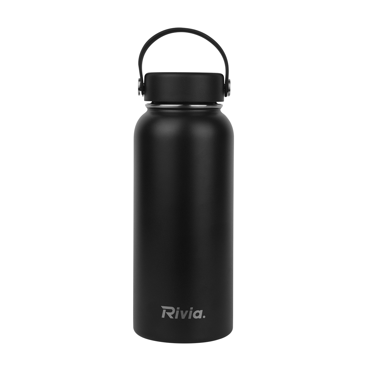 Custom LOGO And Gradient Color Insulated Vacuum Wide Mouth Stainless Steel Sport 32oz Water Bottle With Lids