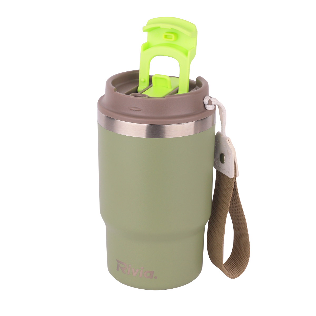 2024 New product 16oz leakproof double wall stainless steel vacuum insulated coffee travel tumbler with 2 in 1 lid