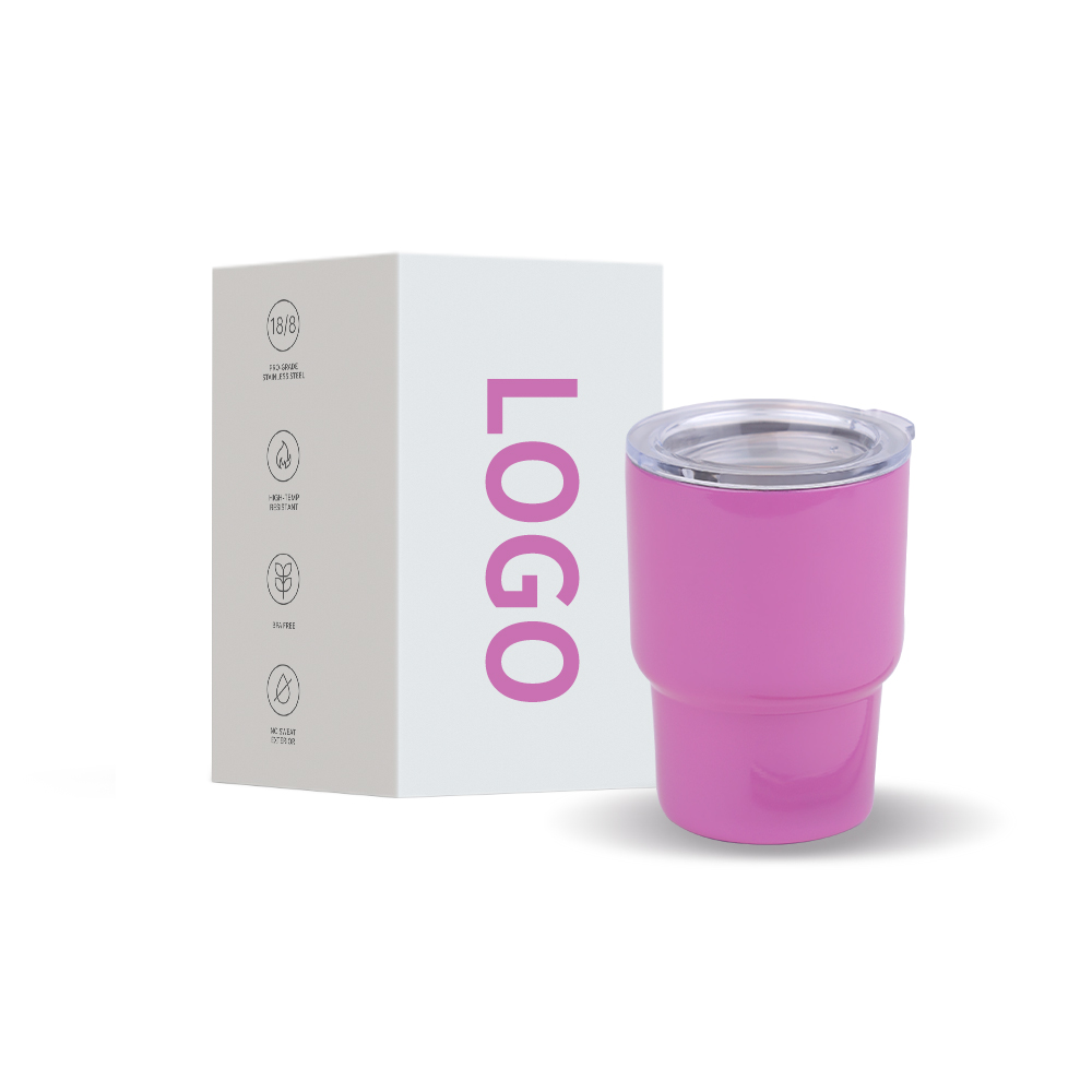 3oz/5oz/7oz Mini Tumbler Shot Glass, Stainless Steel Mini Tumblers with Lids and Straws, Travel Mug for Hot and Cold Beverages, Thermos Coffee Mug, for Champaign, Cocktail, Beer Party(6 colors)