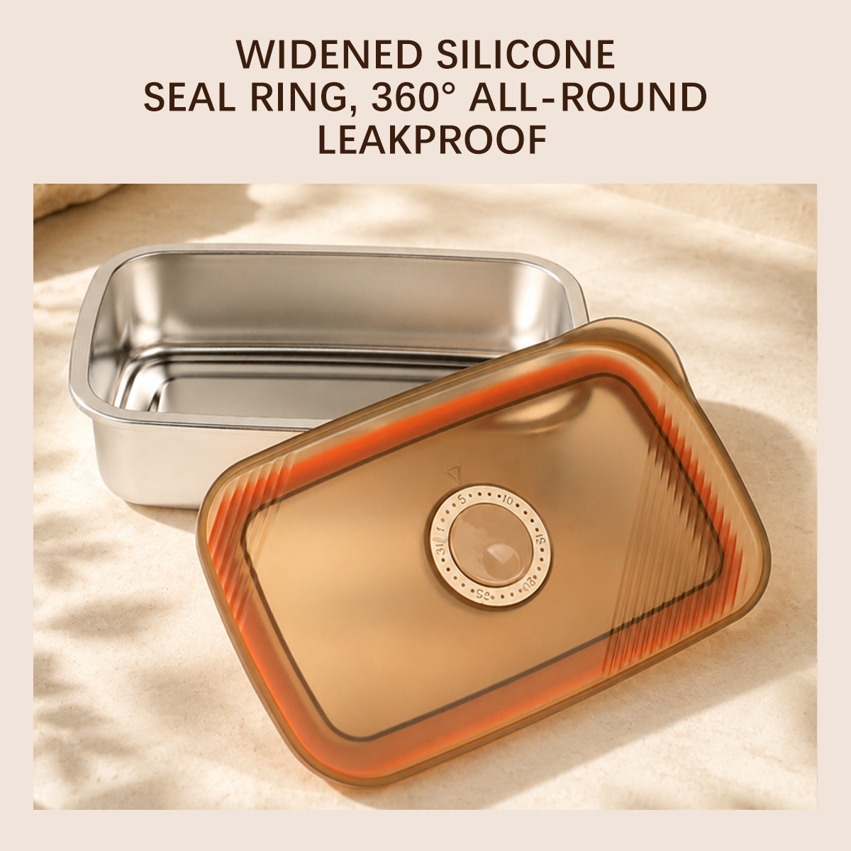 Wholesale Food Grade Stainless Steel Airtight Food Container, Leakproof Bento Lunch Box OEM/ODM