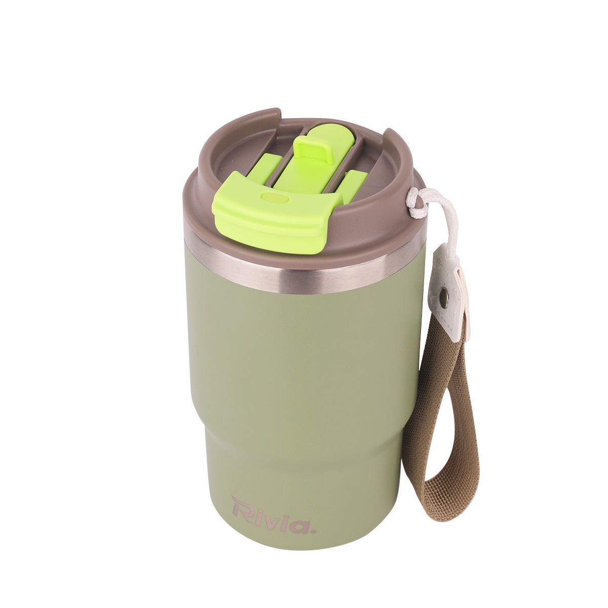 2024 New product 16oz leakproof double wall stainless steel vacuum insulated coffee travel tumbler with 2 in 1 lid