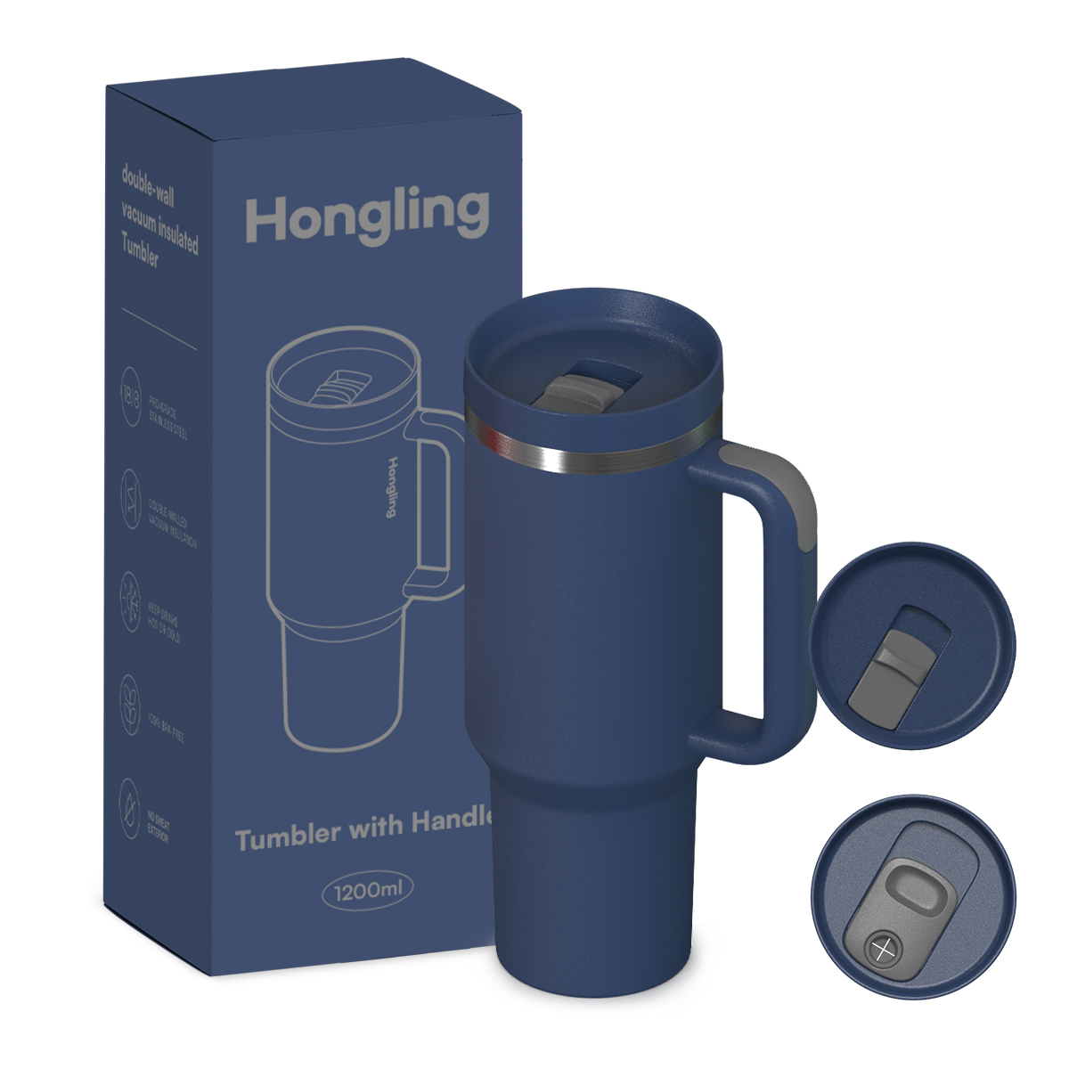 water bottle 40oz sports Office thermos stainless steel insulated water bottle Stainless steel tumbler manufacturer