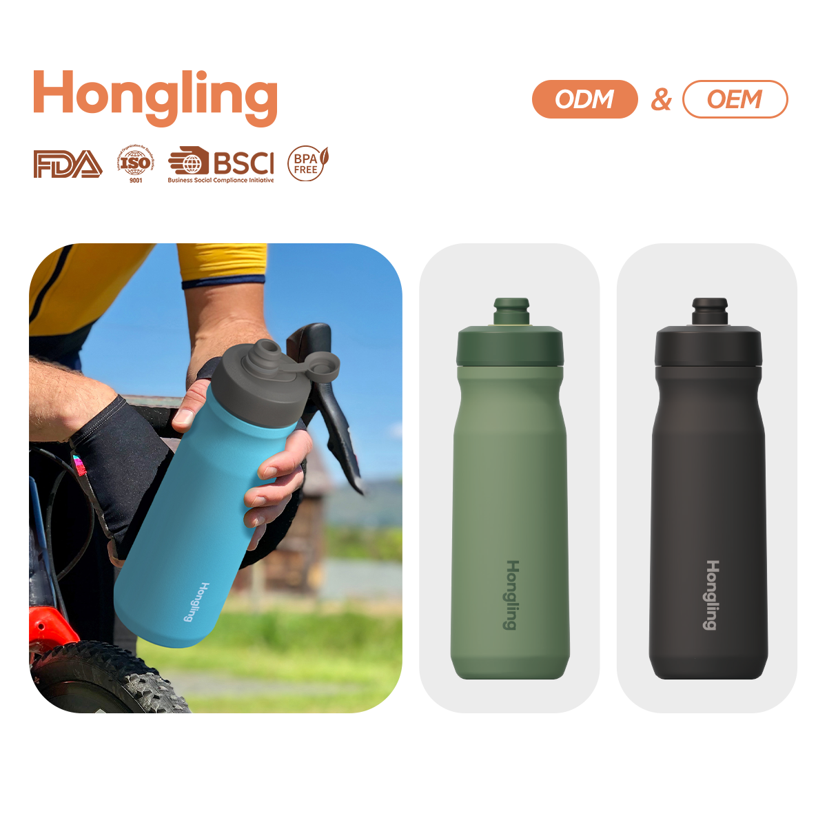 water bottle tumbler Bicycle water bottle Bpa Free Insulated Water Bottle Custom logo Sport Water Bottles manufacturer outdoor sport