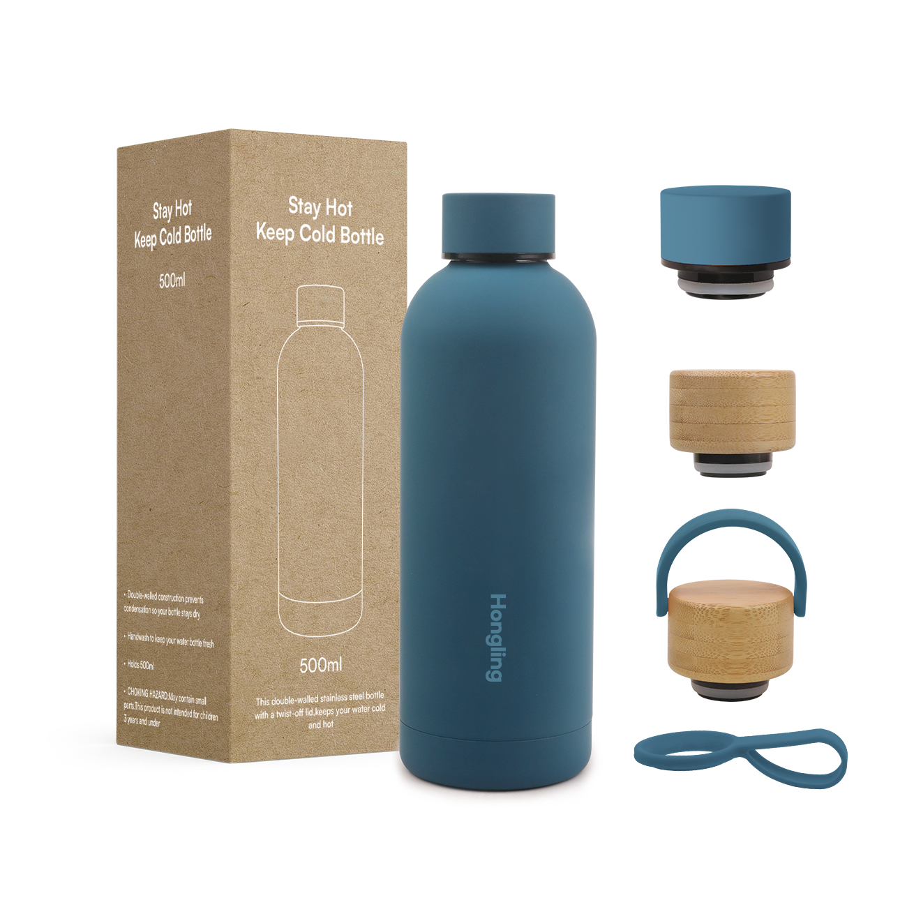 water bottle narrow-mouth bottle Superior Quality Double Wall Stainless Steel Insulated Water Bottle Food Grade Material Convenient for Gym Use 