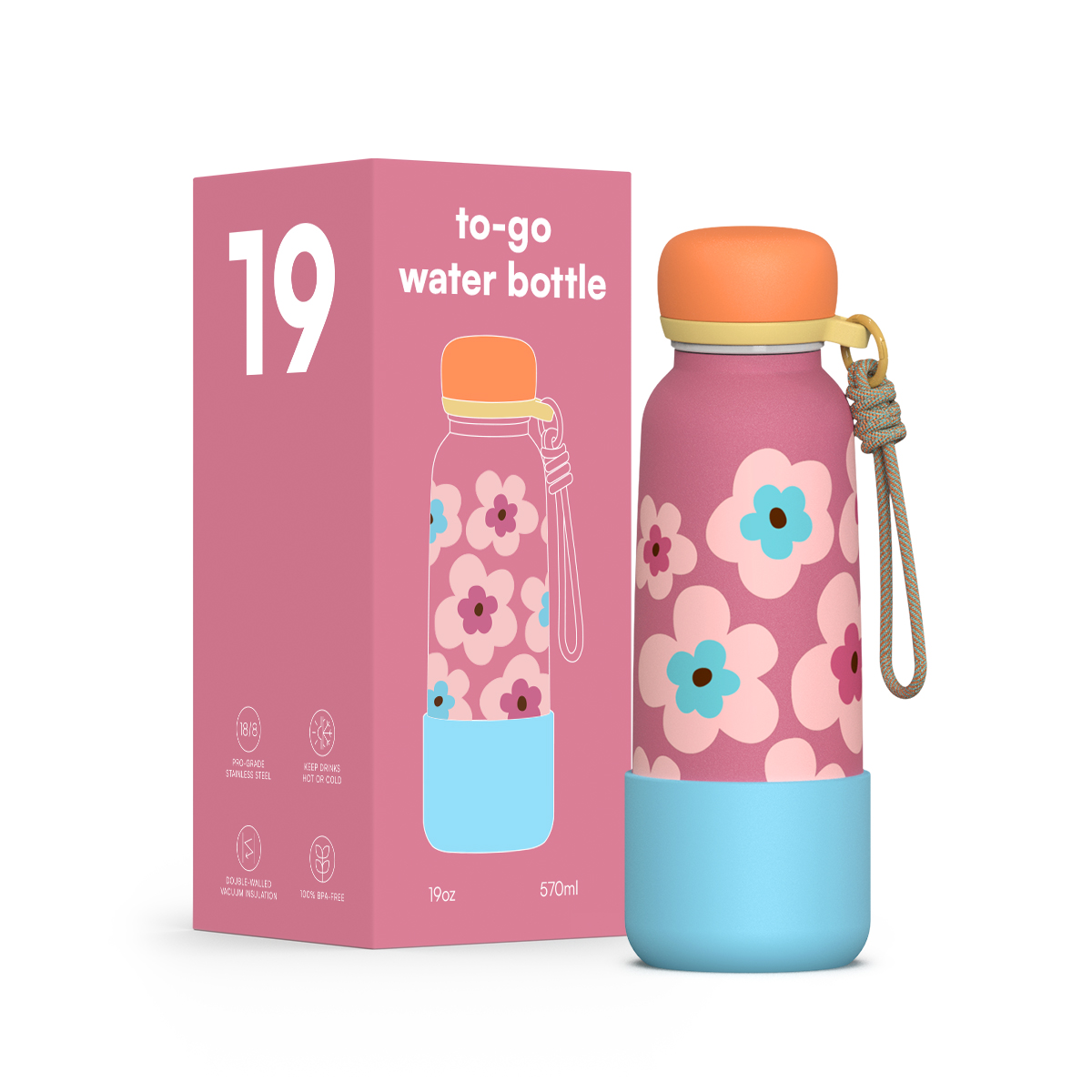 Wholesale Hot Selling Insulated Stainless Steel Vacuum Tumbler Flask Mug Vacuum Flask High Quality Water Bottle Manufacturer Thermos 