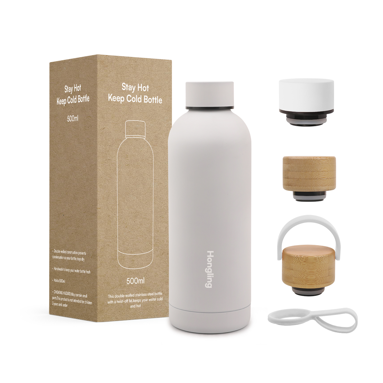 water bottle narrow-mouth bottle Superior Quality Double Wall Stainless Steel Insulated Water Bottle Food Grade Material Convenient for Gym Use 