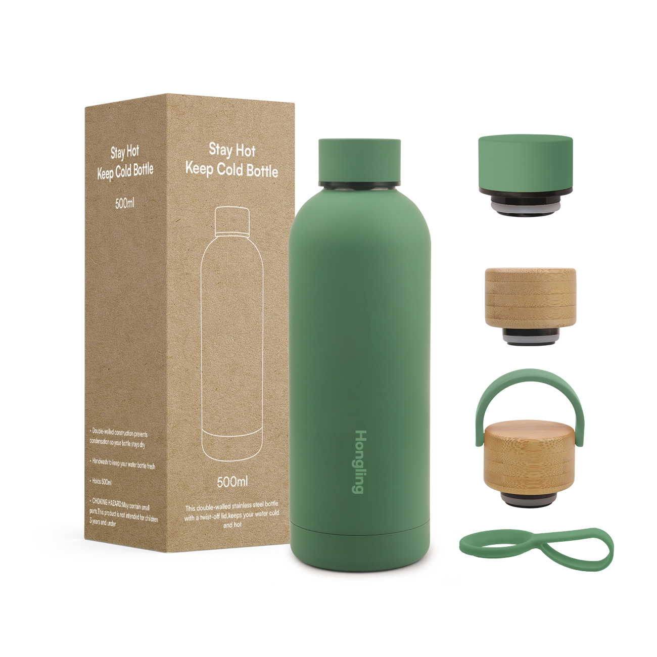 water bottle narrow-mouth bottle Superior Quality Double Wall Stainless Steel Insulated Water Bottle Food Grade Material Convenient for Gym Use 