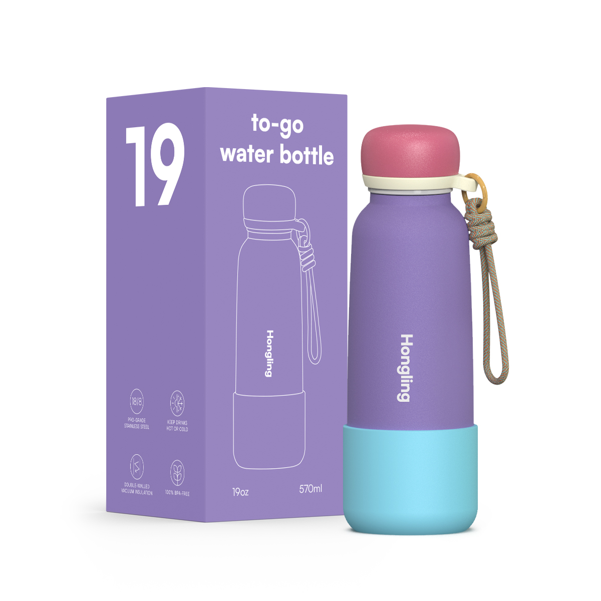 water bottle new to-go water bottle