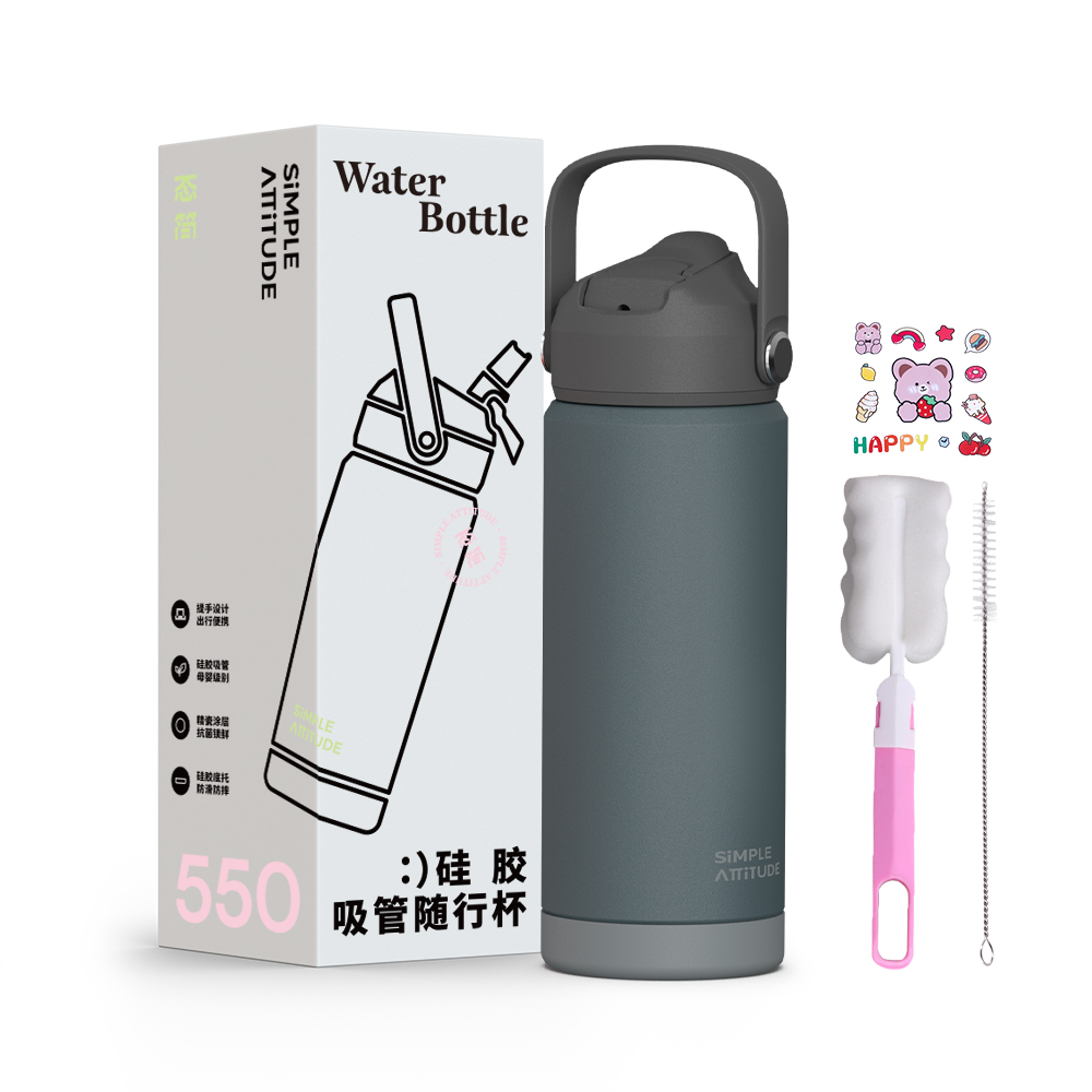 Custom wholesale water bottle 18D Sports bottle Double wall thermos bottle Custom insulated water bottle Vacuum flask supplier