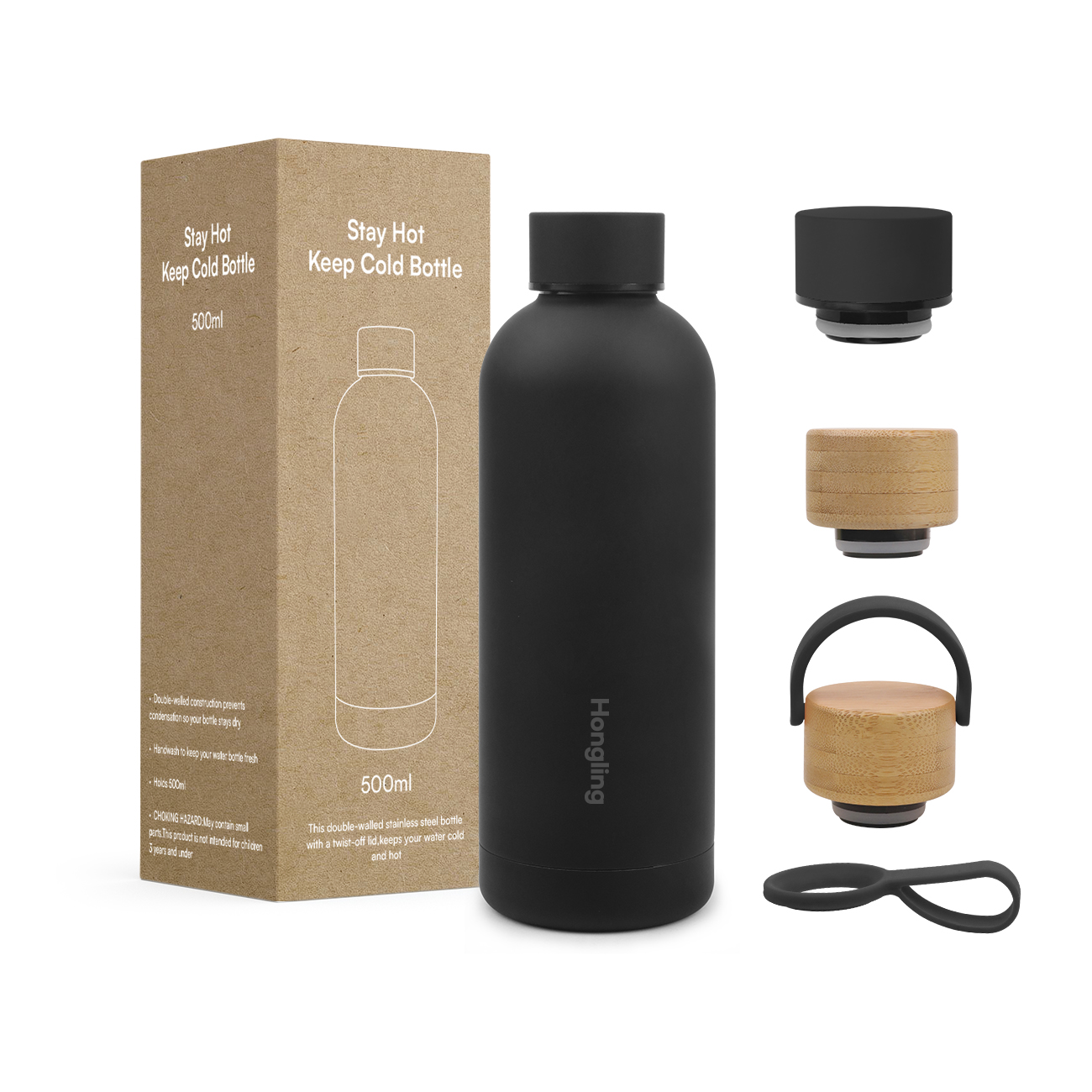 water bottle narrow-mouth bottle Superior Quality Double Wall Stainless Steel Insulated Water Bottle Food Grade Material Convenient for Gym Use 