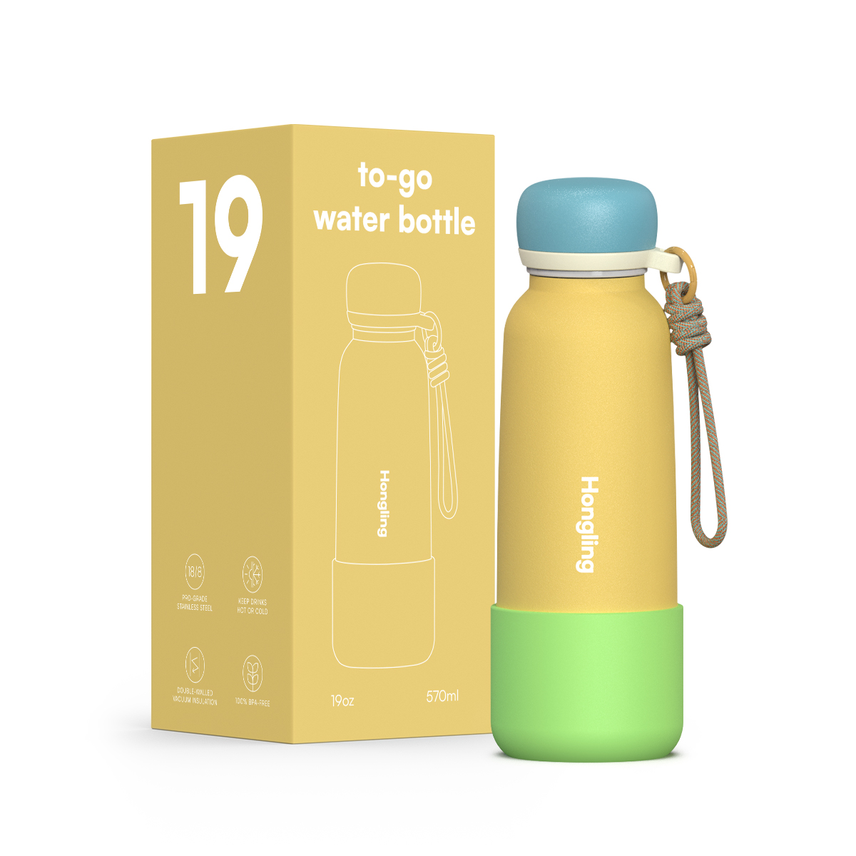 water bottle new to-go water bottle