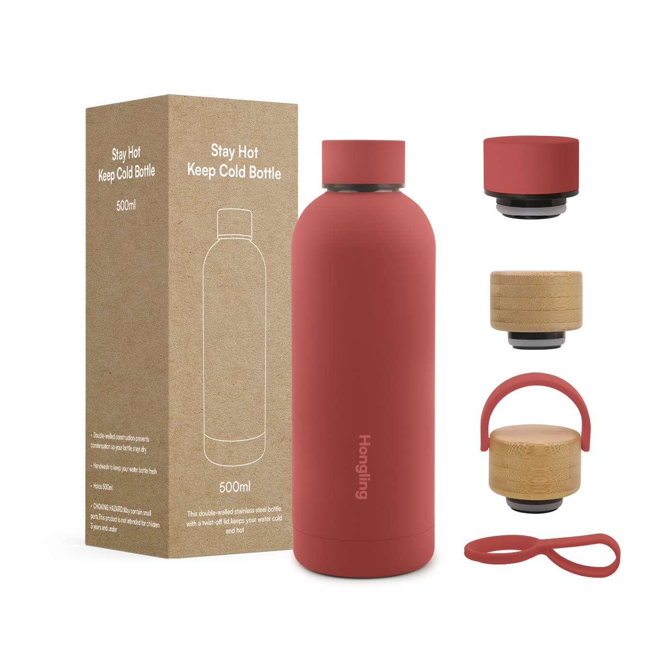 water bottle narrow-mouth bottle Superior Quality Double Wall Stainless Steel Insulated Water Bottle Food Grade Material Convenient for Gym Use 