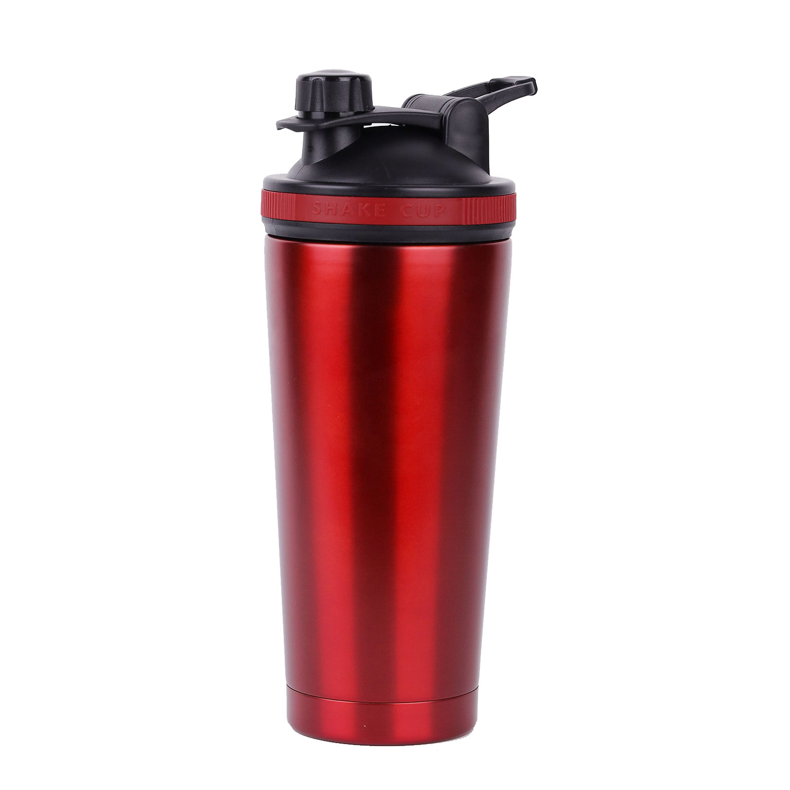 Stainless Steel Gym Protein Shaker Bottle Custom Logo Color BPA Free Fitness Gym Shakers Protein Shaker