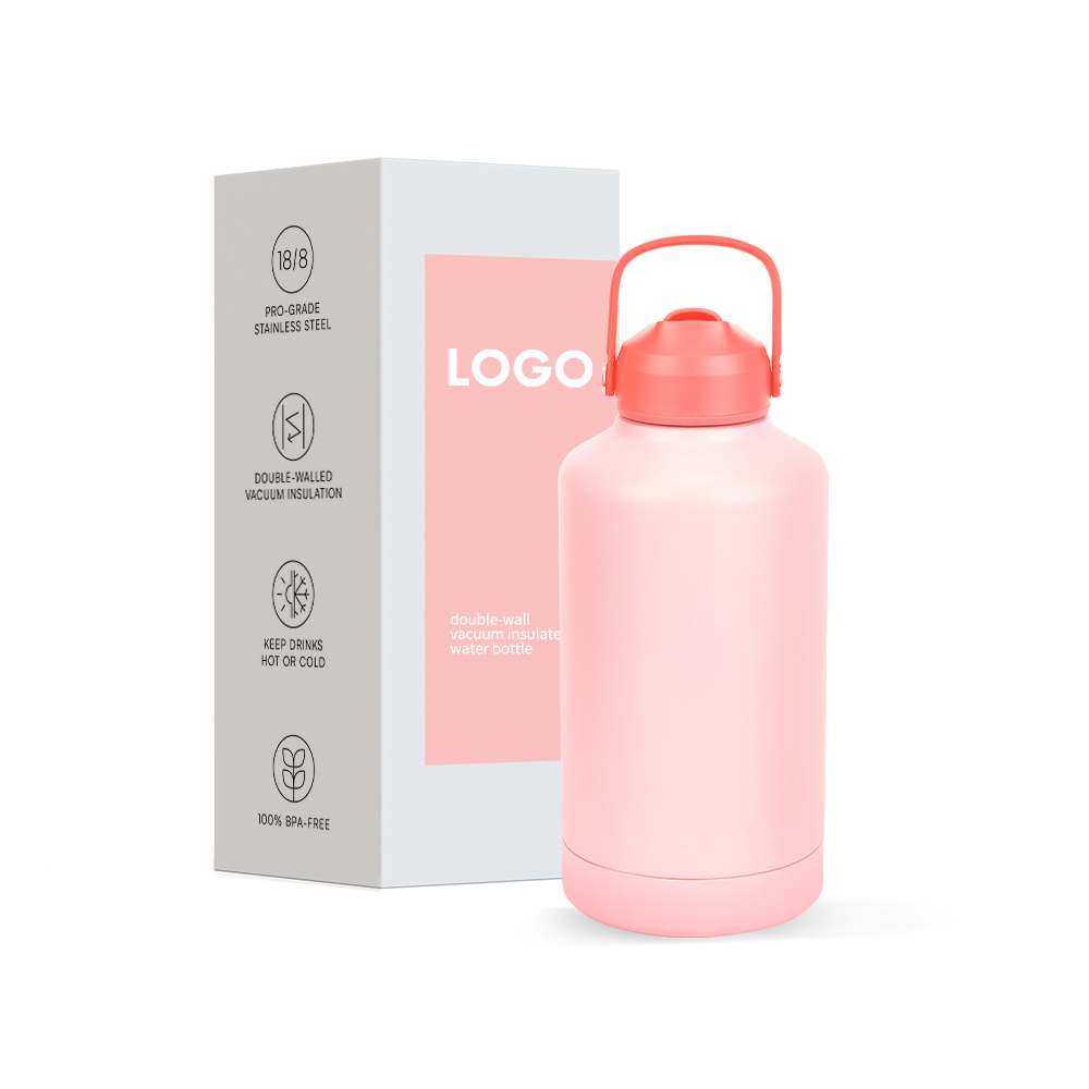 Insulated Stainless Steel Water Bottle 64oz,big capacity