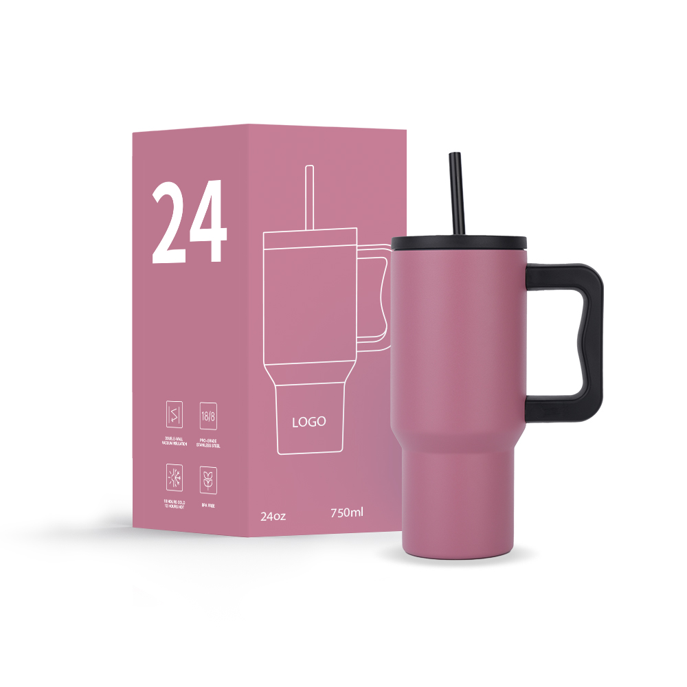 24oz Tumbler with handle