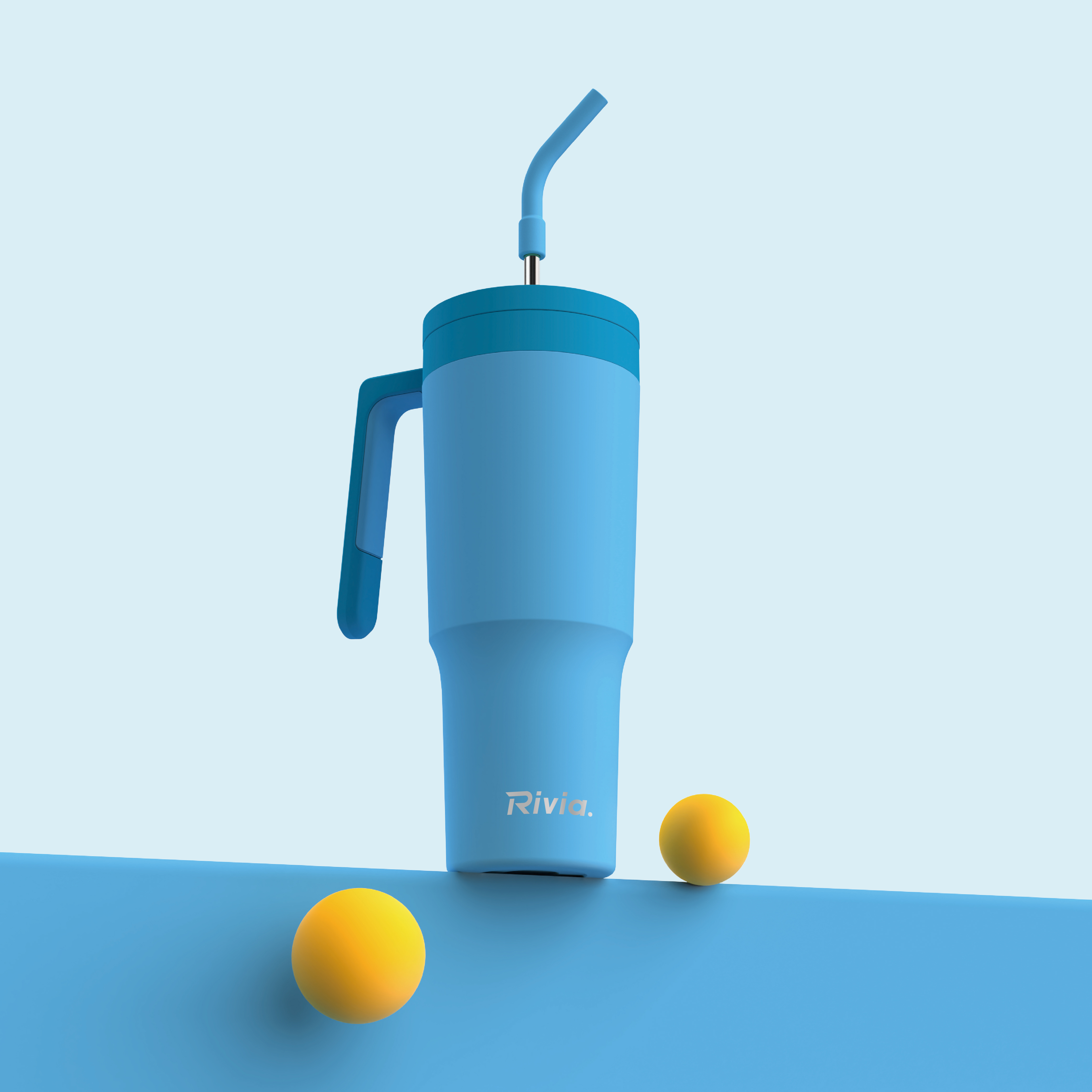 40oz New Design Leakproof Tumbler With Handle, Double Wall Insulated Tumbler, Keep Hot and Cold