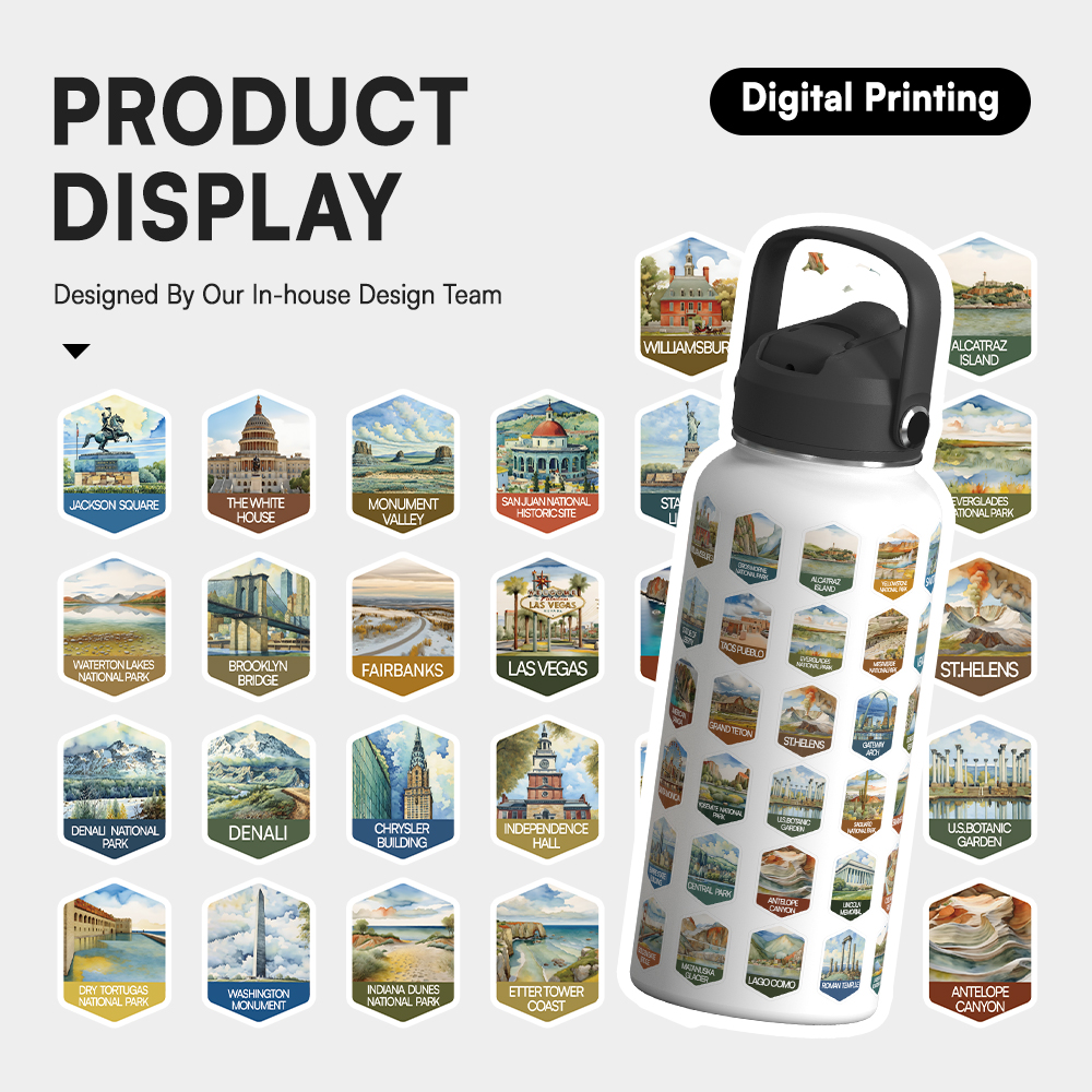 Water bottle Nation parks series