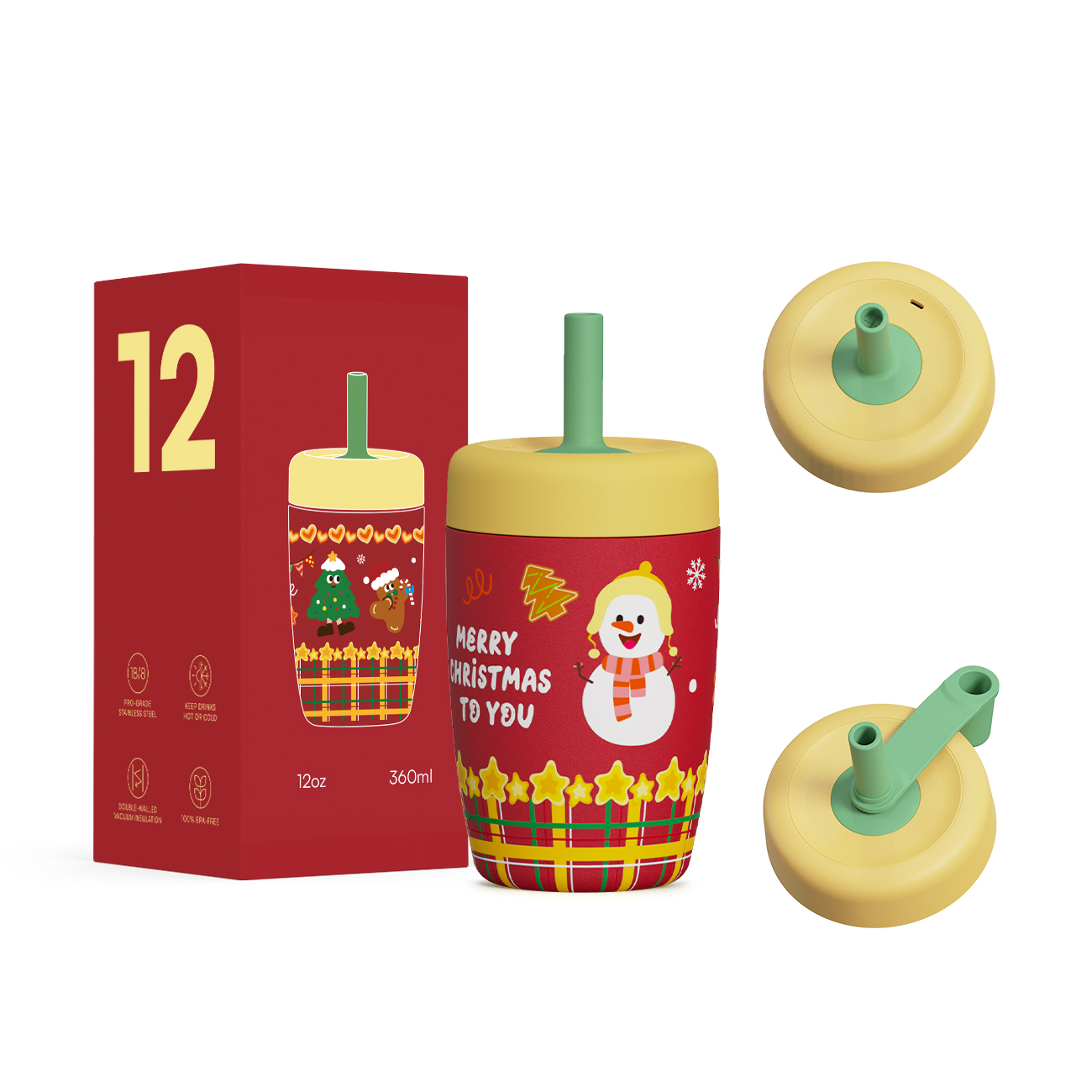 Custom wholesale Kids water bottle leak proof kids thermos children's thermos Stainless steel tumbler manufacturer 