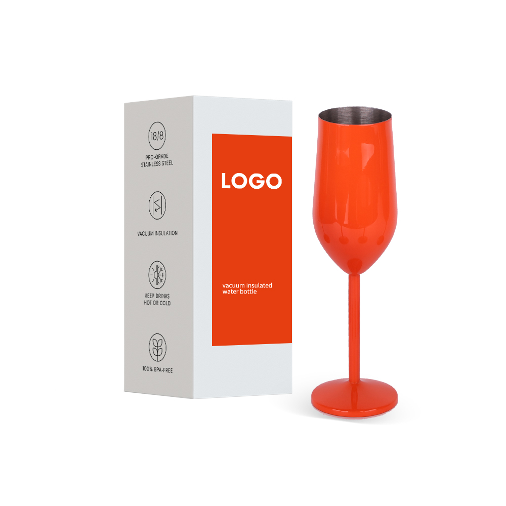 2oz 8oz 20oz Stainless Steel Food Grade Wine Glass Tumbler