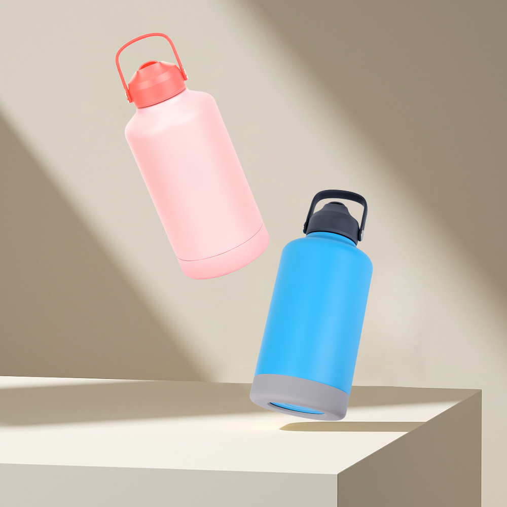 Insulated Stainless Steel Water Bottle 64oz,big capacity