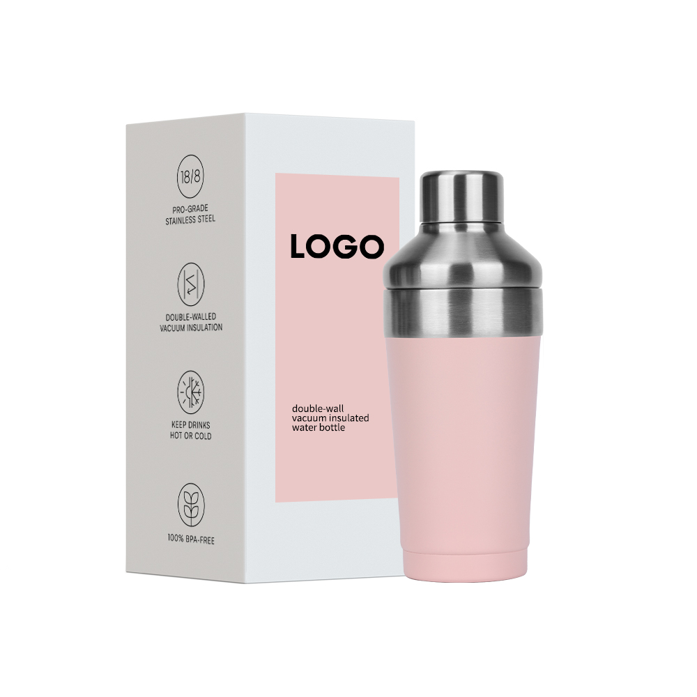 Cocktail Shaker,14oz/16oz/24 oz Martini Shaker,Drink Shaker Built-in Strainer,Professional Stainless Steel Margarita Mixer,Bartender Kit Gifts.