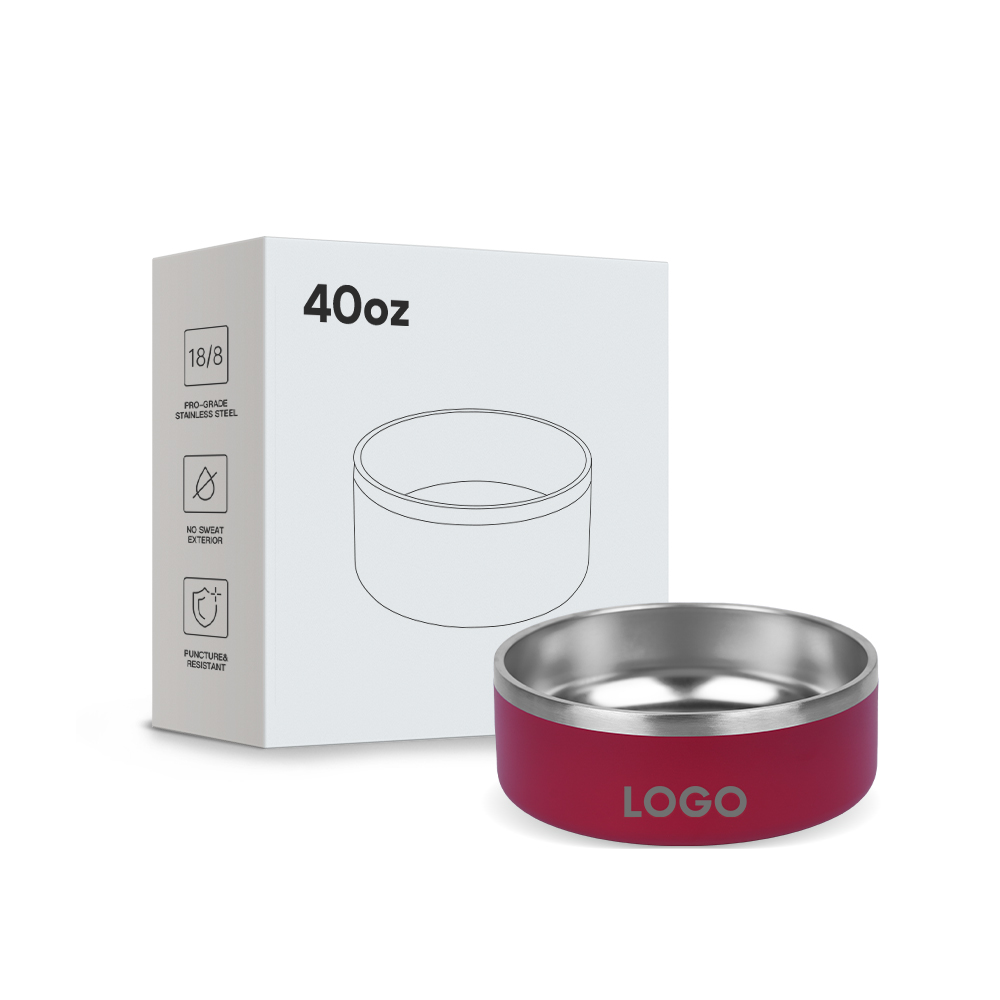 32oz/40oz/42oz/64oz Stainless steel pet bowl