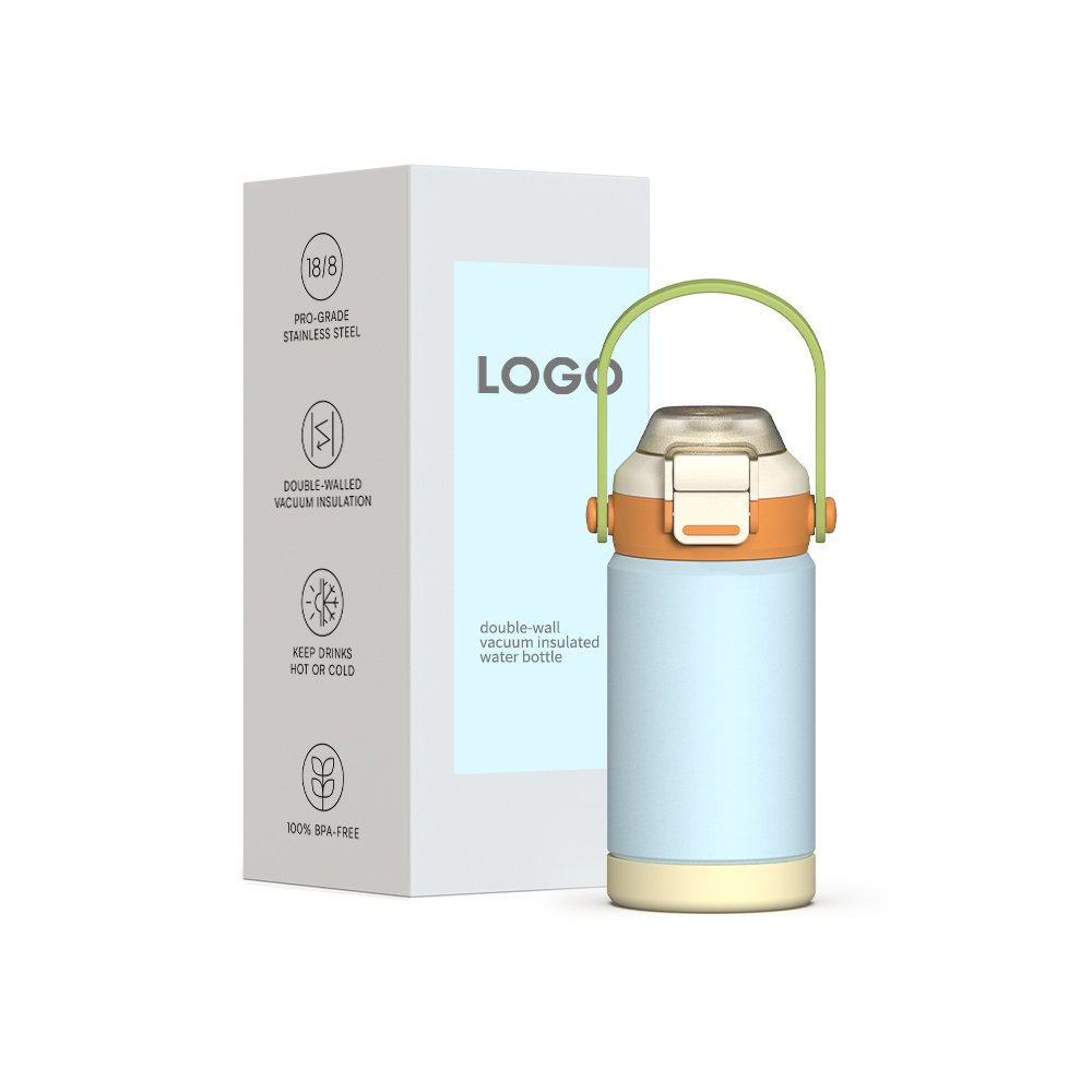 Double Drinking Lid with Straw Insulated Water Bottle, Stainless Steel Metal Vacuum Water Bottle, Thermos Bottle with Leak-proof Lid, Suitable for Travel, Camping, Fitness and Sports Multi-Color