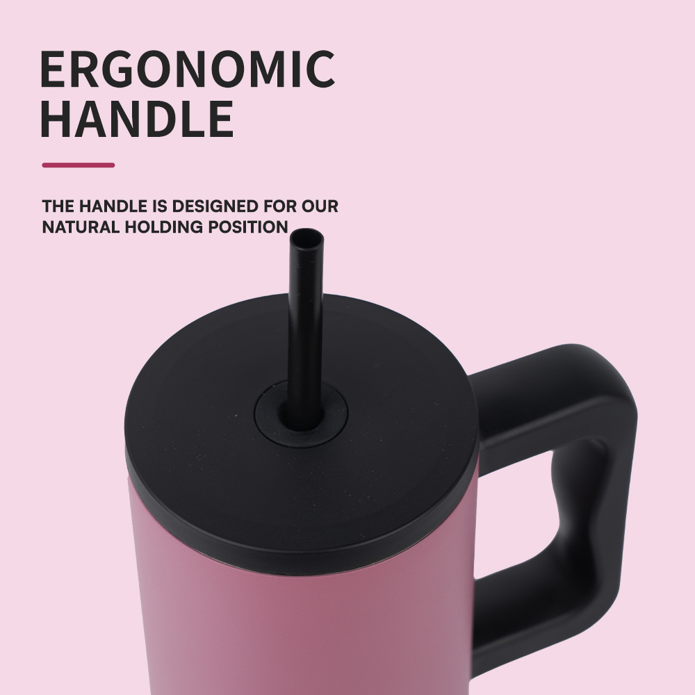 24oz Tumbler with handle