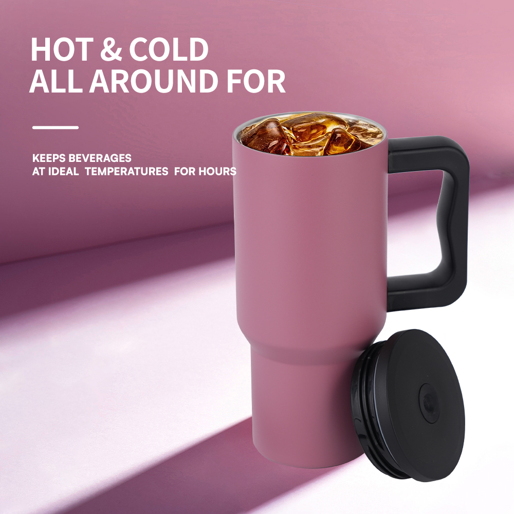 24oz Tumbler with handle