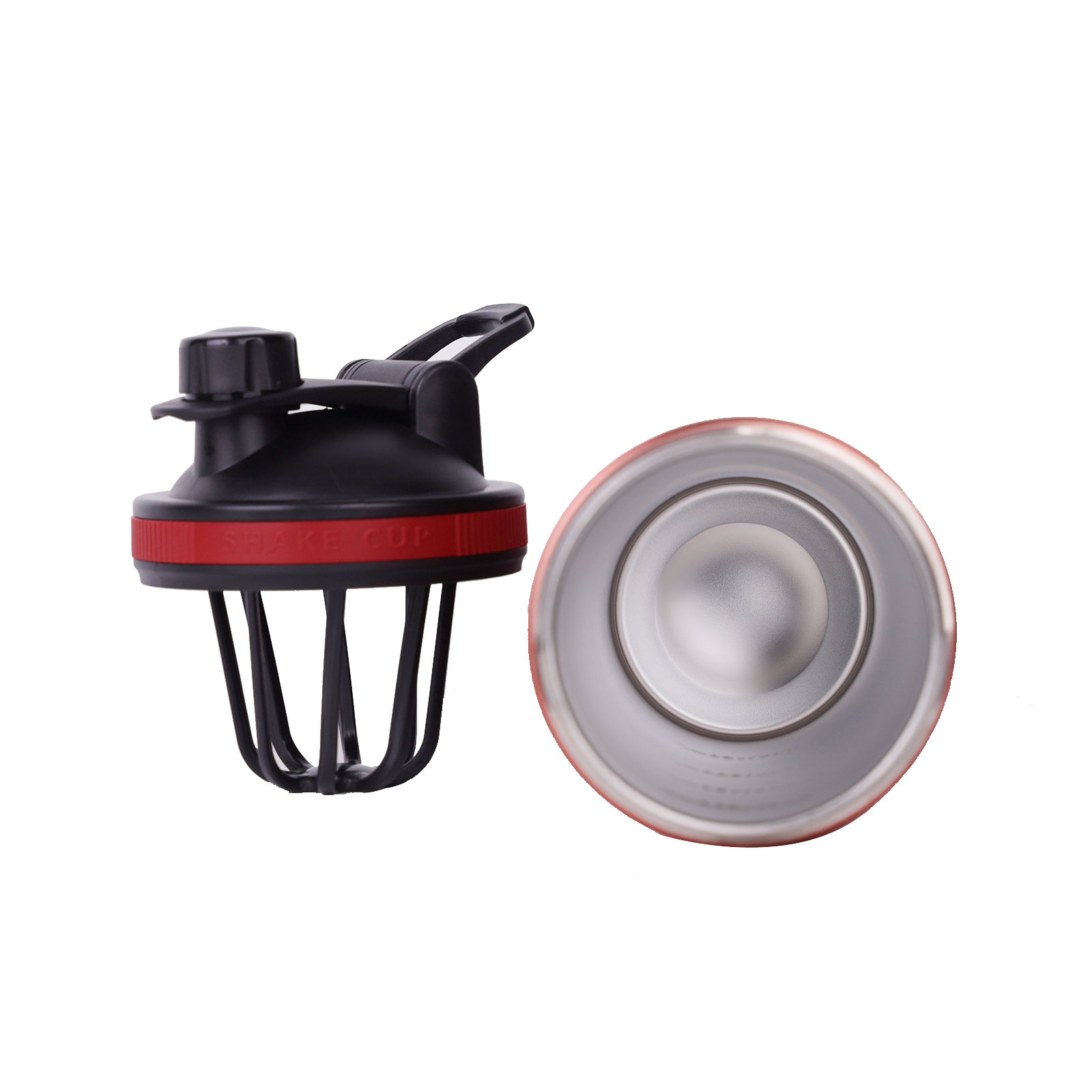 Stainless Steel Gym Protein Shaker Bottle Custom Logo Color BPA Free Fitness Gym Shakers Protein Shaker