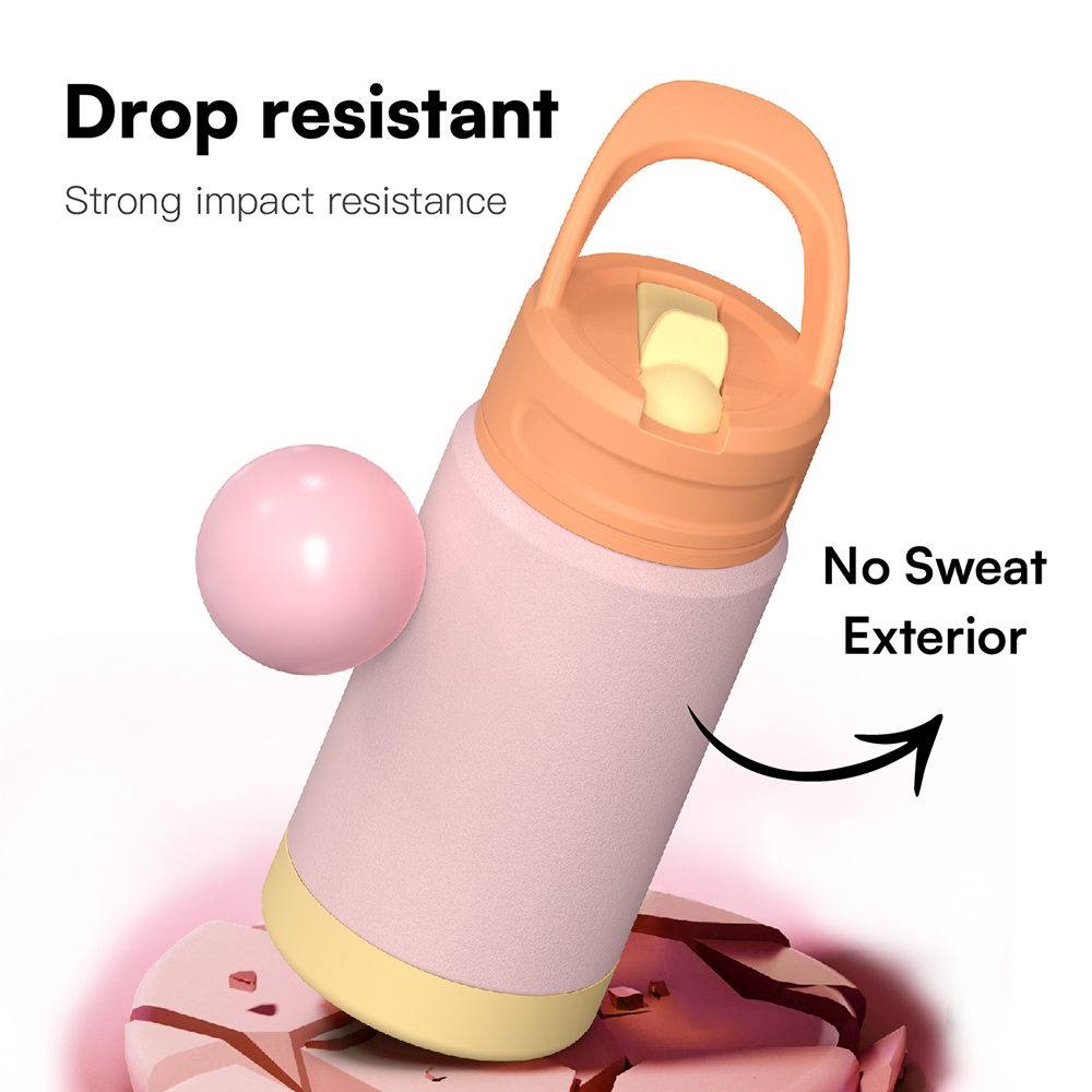 Hot Sale Kids Water Bottle Customized Logo Stainless Steel Baby Water Bottle Customized Logo Flask12oz 18oz