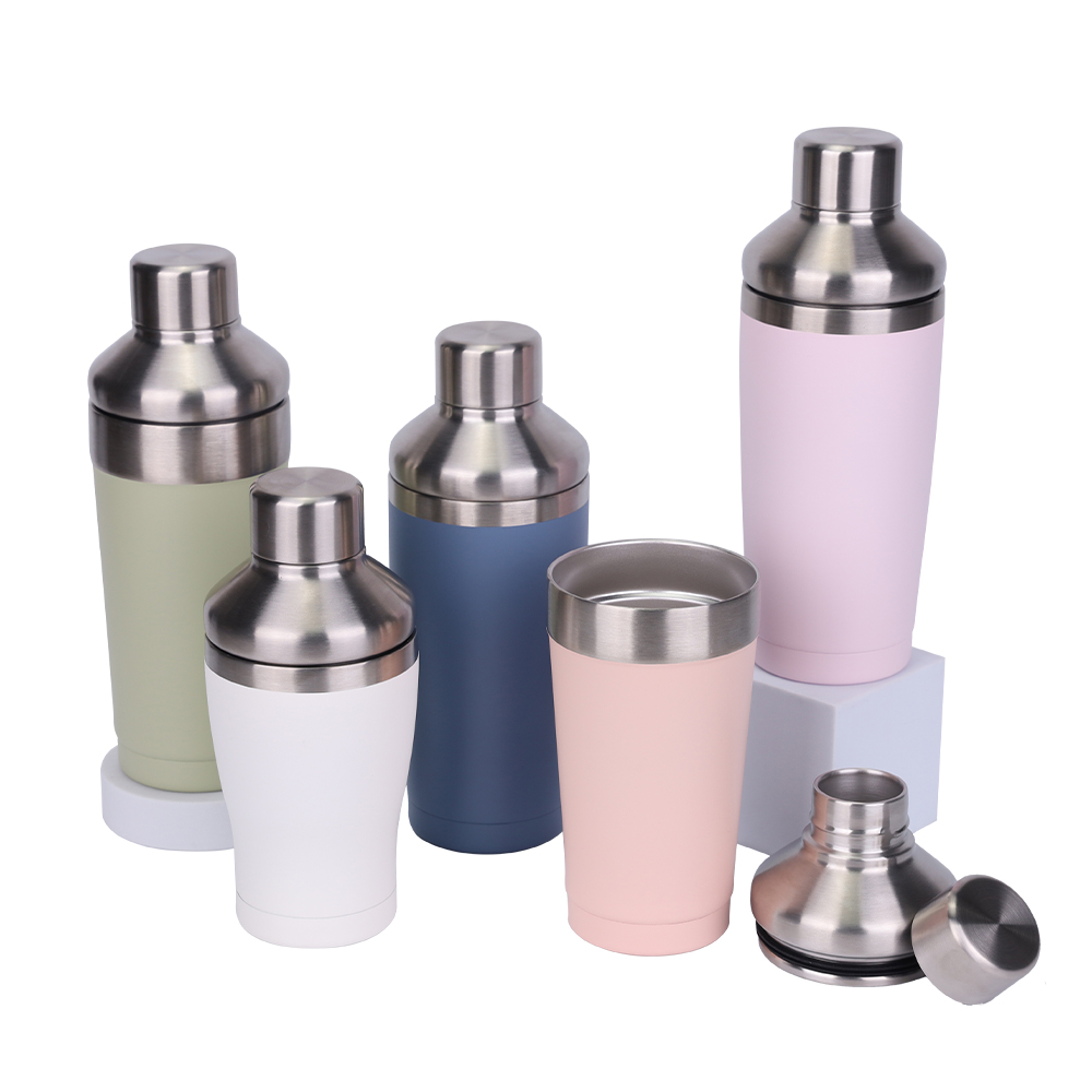 Cocktail Shaker,14oz/16oz/24 oz Martini Shaker,Drink Shaker Built-in Strainer,Professional Stainless Steel Margarita Mixer,Bartender Kit Gifts.