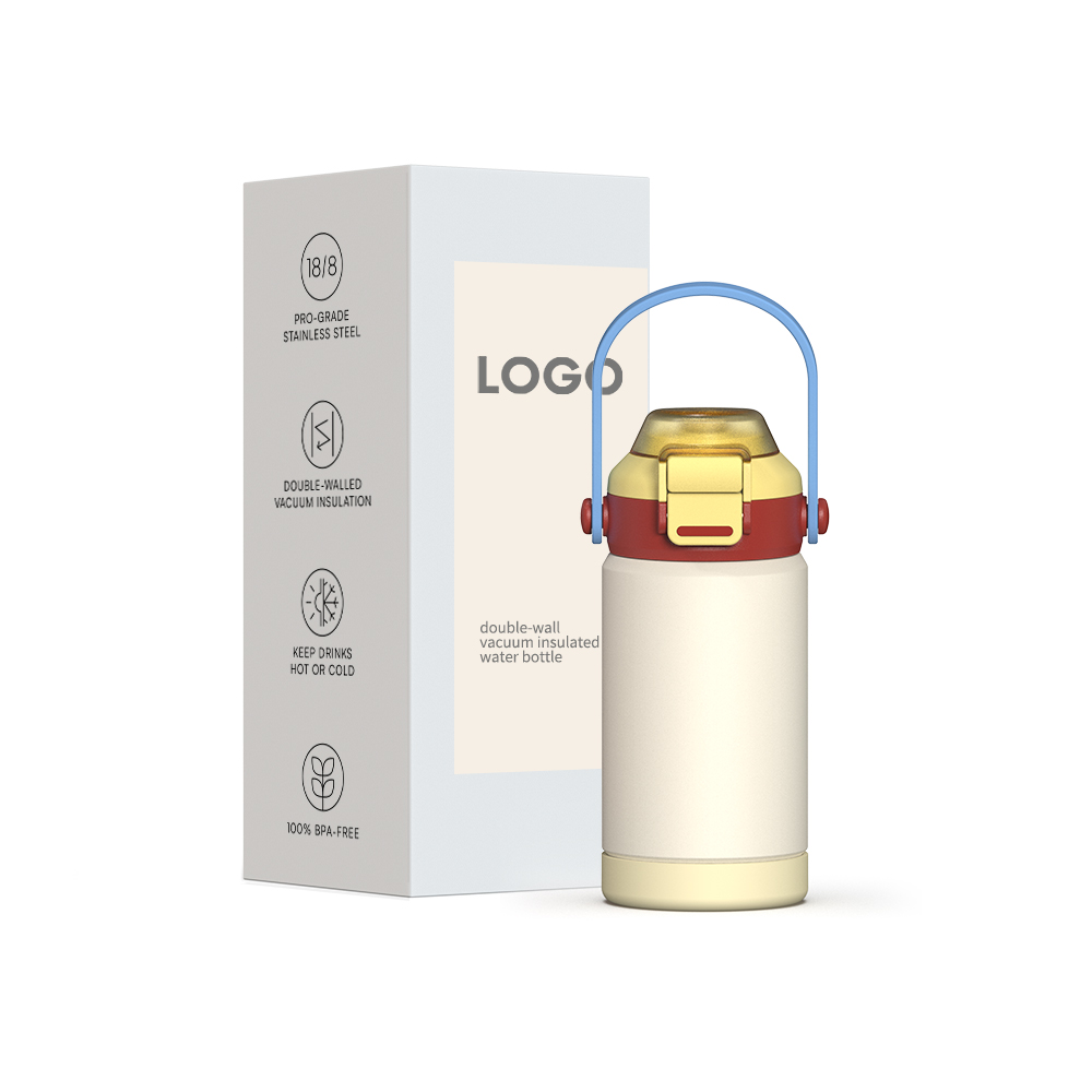 Double Drinking Lid with Straw Insulated Water Bottle, Stainless Steel Metal Vacuum Water Bottle, Thermos Bottle with Leak-proof Lid, Suitable for Travel, Camping, Fitness and Sports Multi-Color