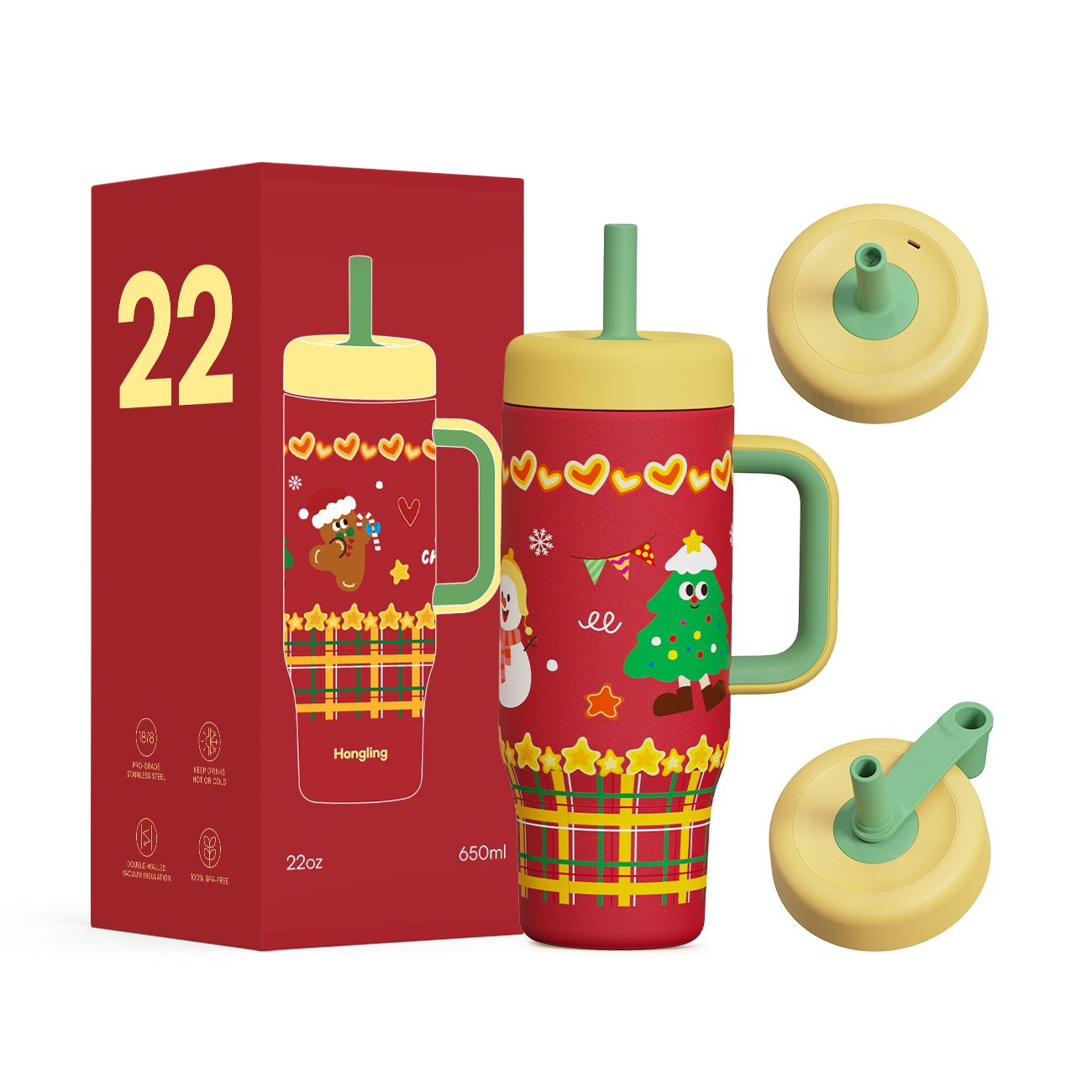 Custom wholesale Kids water bottle leak proof kids thermos children's thermos Stainless steel tumbler manufacturer 