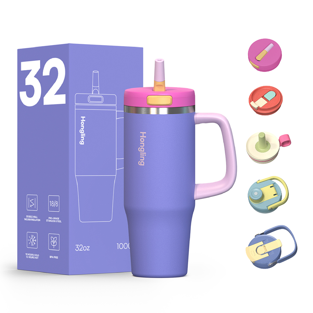 Hongling water bottle Halloween theme color Wholesale thermal bottle Thermos cup factory Stainless steel tumbler manufacturer