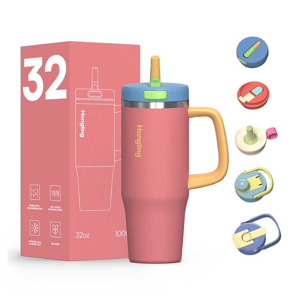Hongling water bottle Halloween theme color Wholesale thermal bottle Thermos cup factory Stainless steel tumbler manufacturer