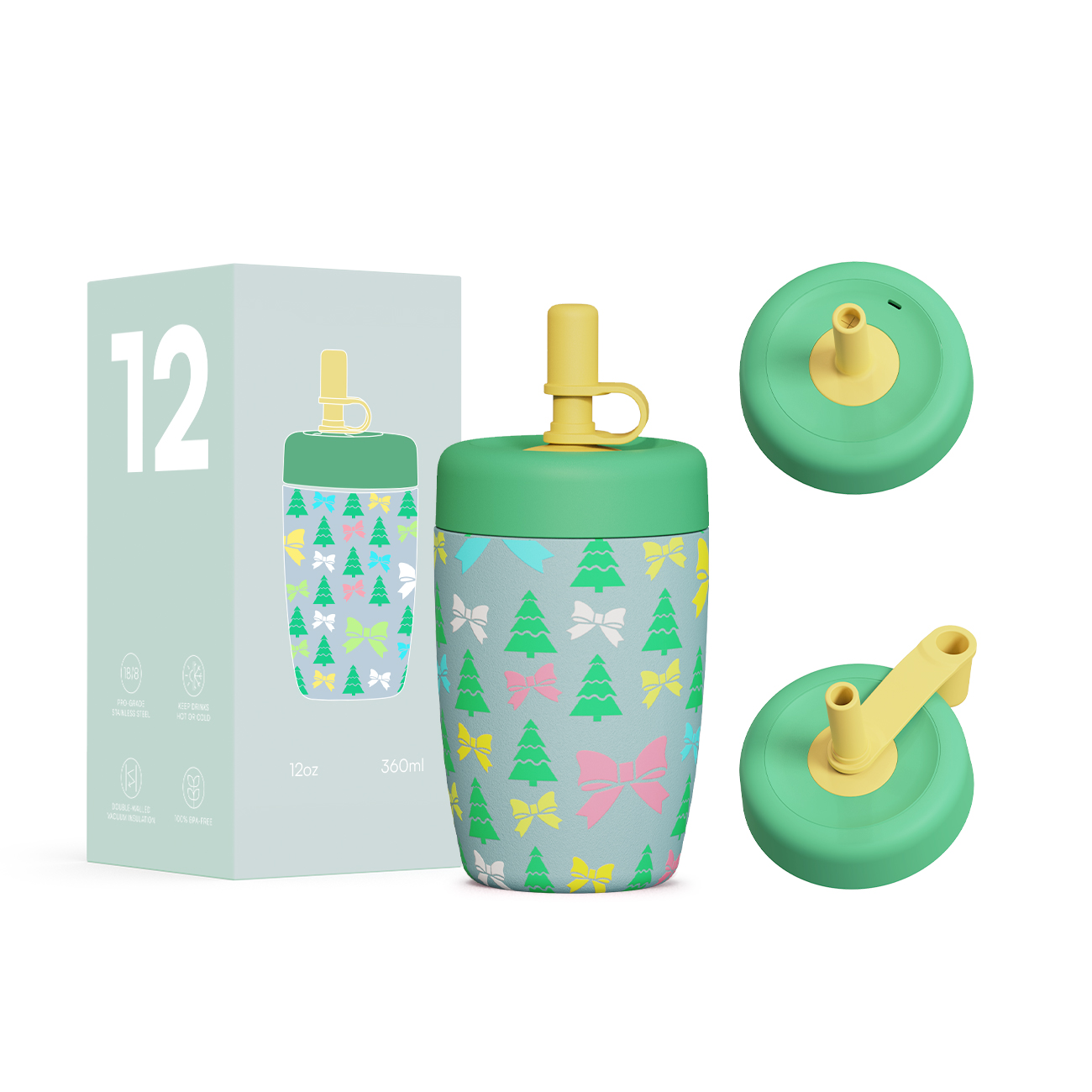 Custom wholesale Kids water bottle leak proof kids thermos children's thermos Stainless steel tumbler manufacturer 