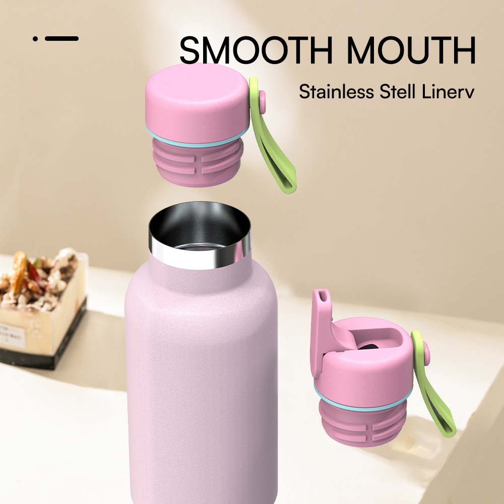 Smooth mouth pocket cup standard thermos cup
