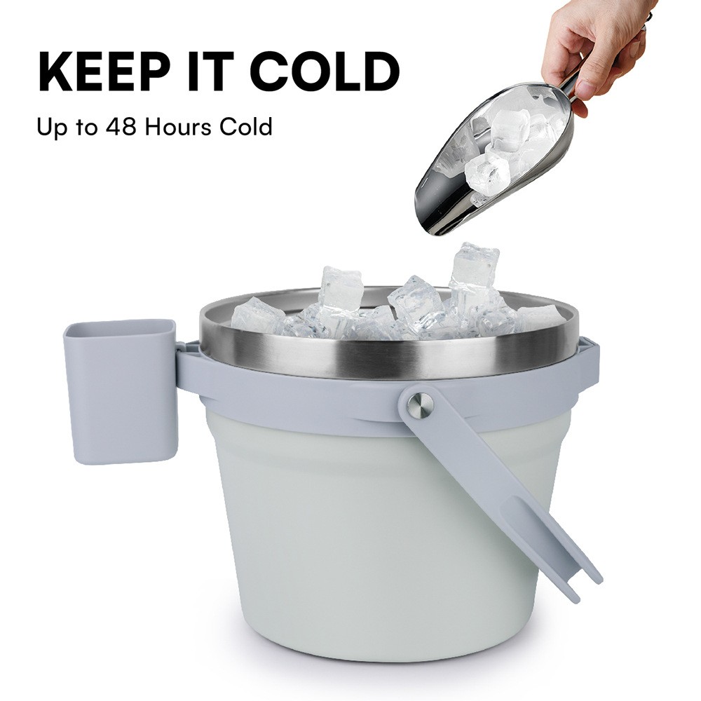 Hongling Stainless steel ice bucket water bottle Double walled ice bucket outdoors Double walled ice bucket Stainless steel tumbler manufacturer 